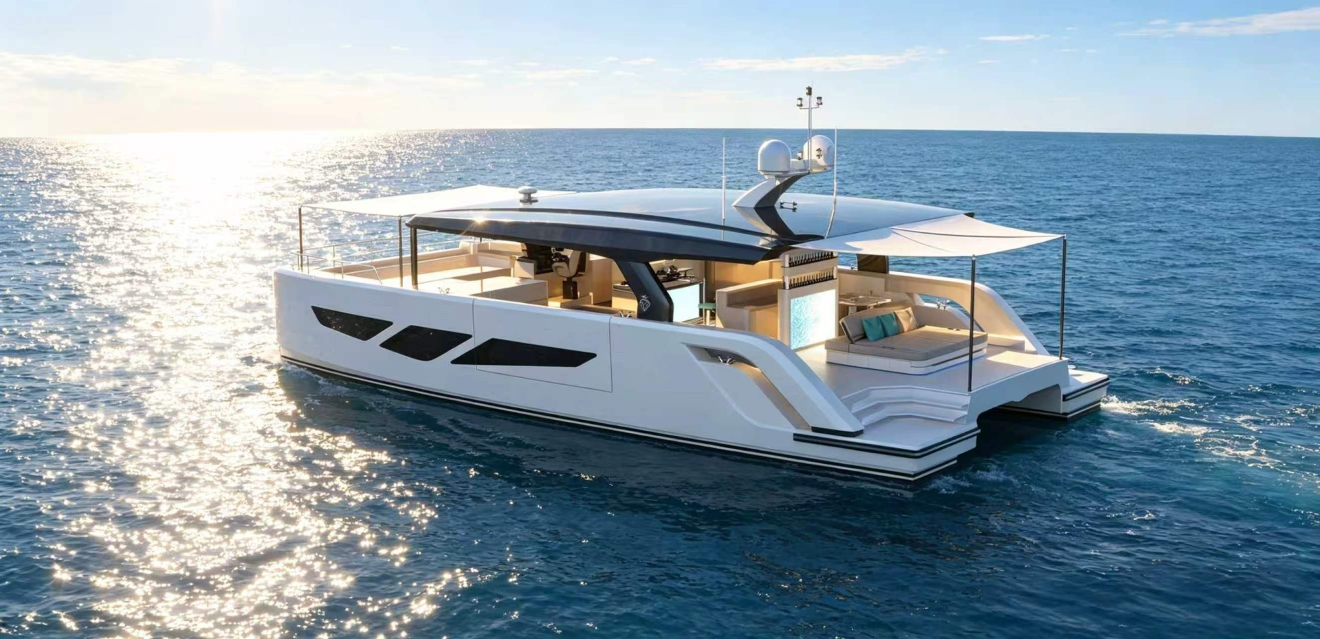 Diamond Yachts P55 Power Catamaran 55ft Diamond Yachts Yacht For Sale