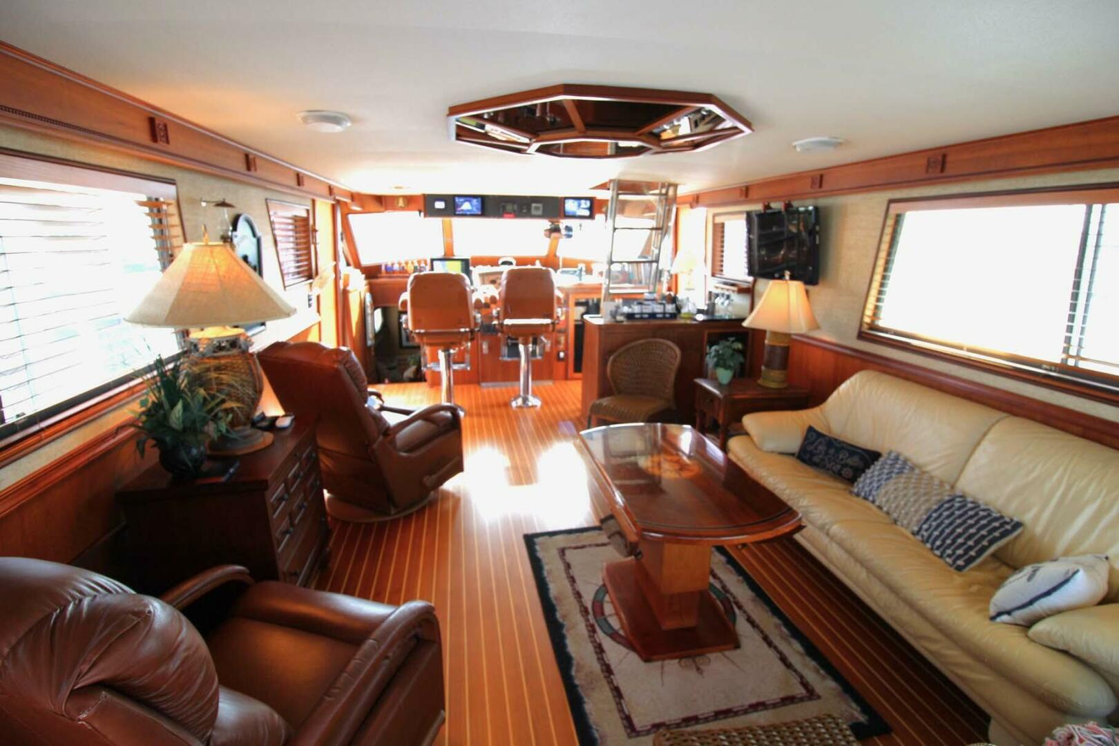 Paper Lady 54ft Hatteras Yacht For Sale