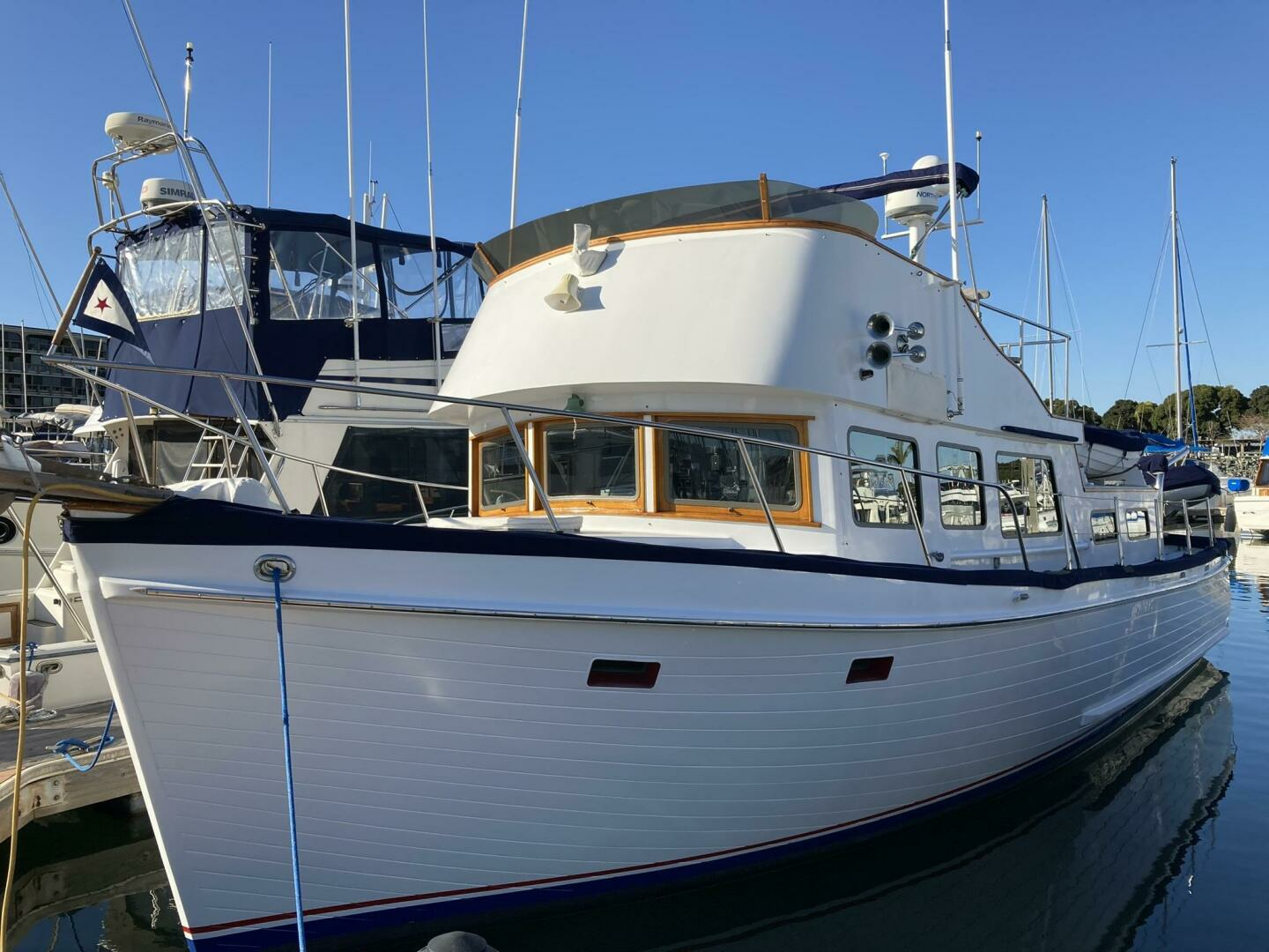 Monk Custom 38 Trawler Yacht For Sale