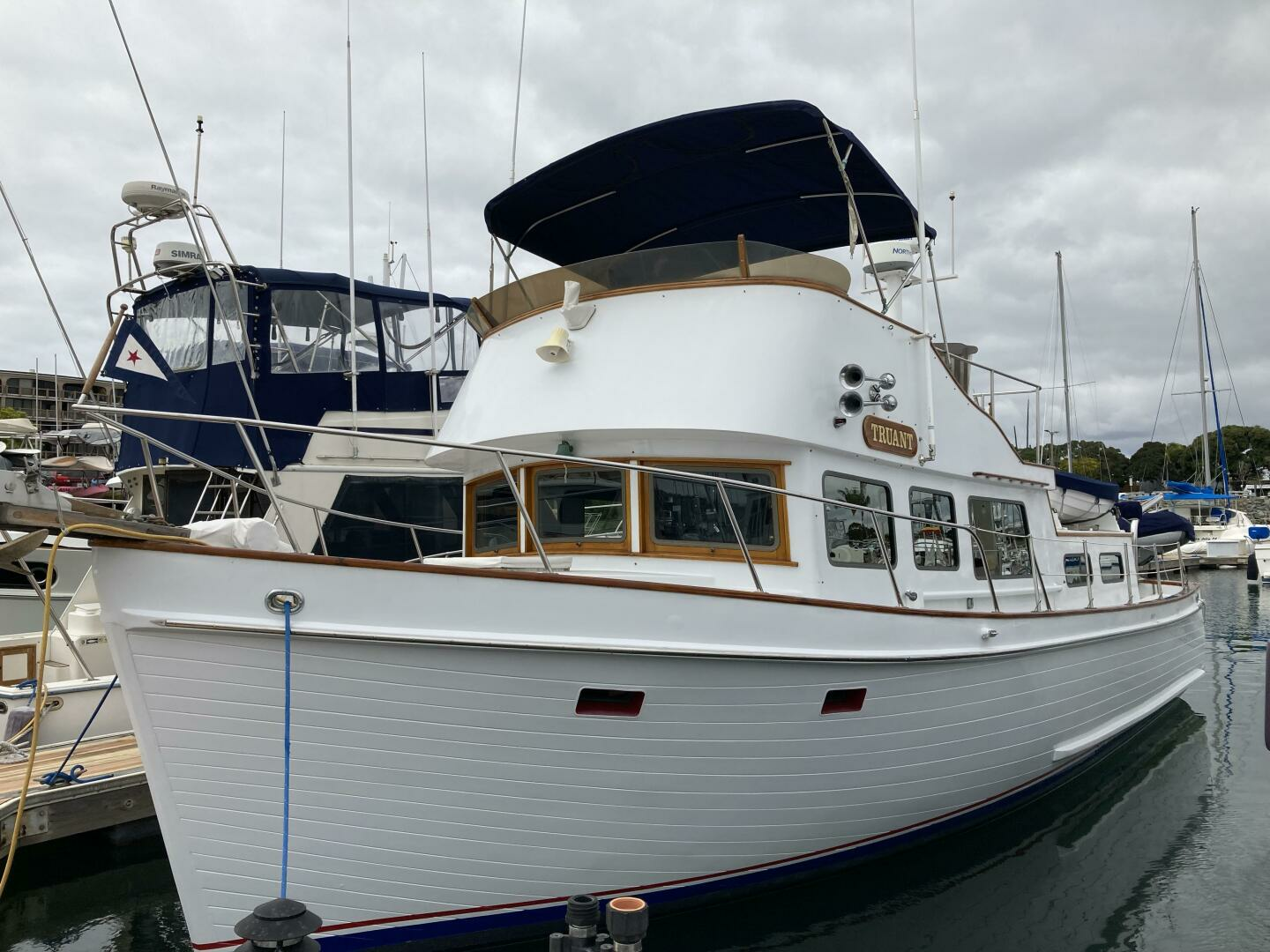 Monk Custom 38 Trawler Yacht For Sale