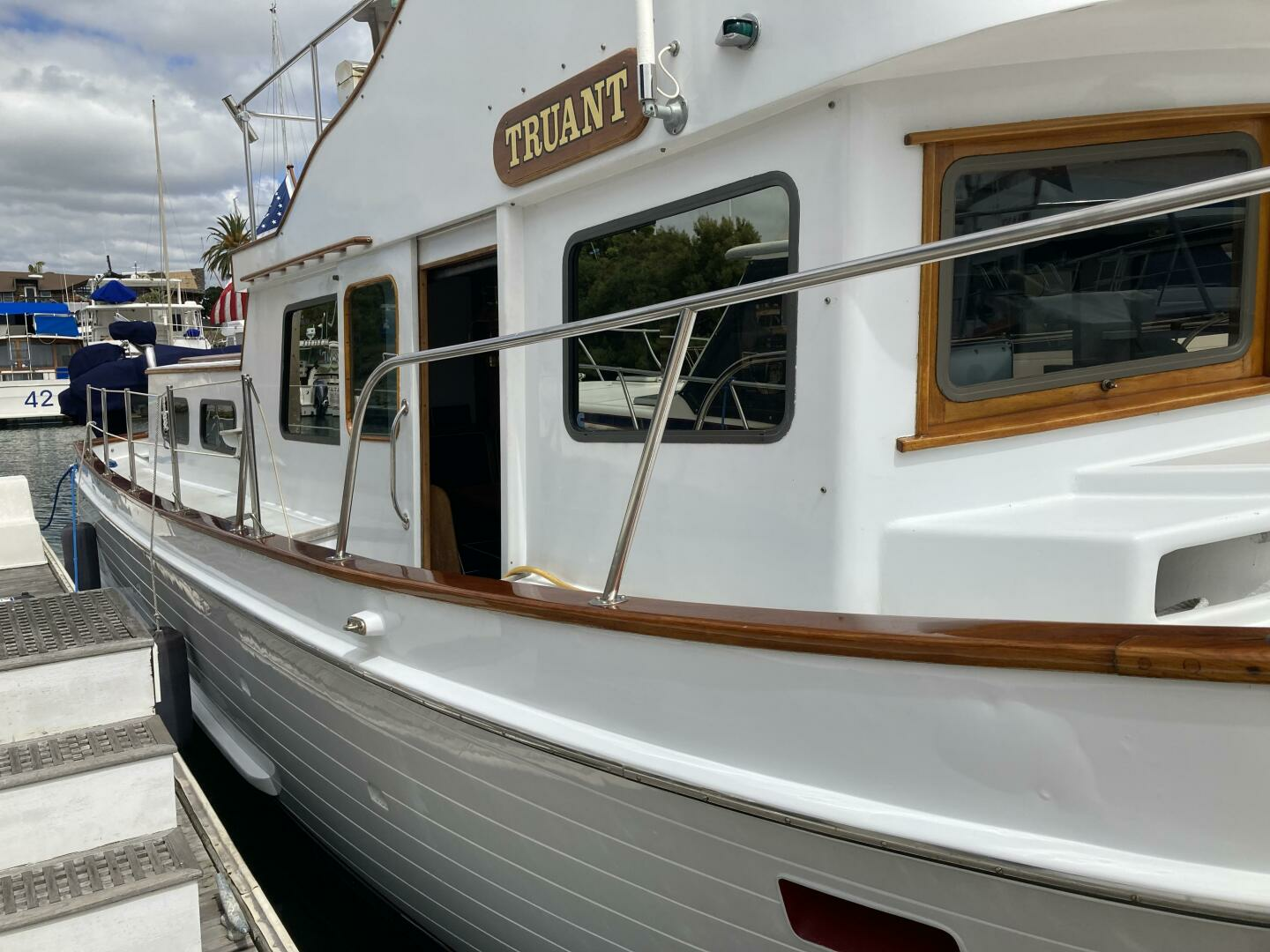 Monk Custom 38 Trawler Yacht For Sale