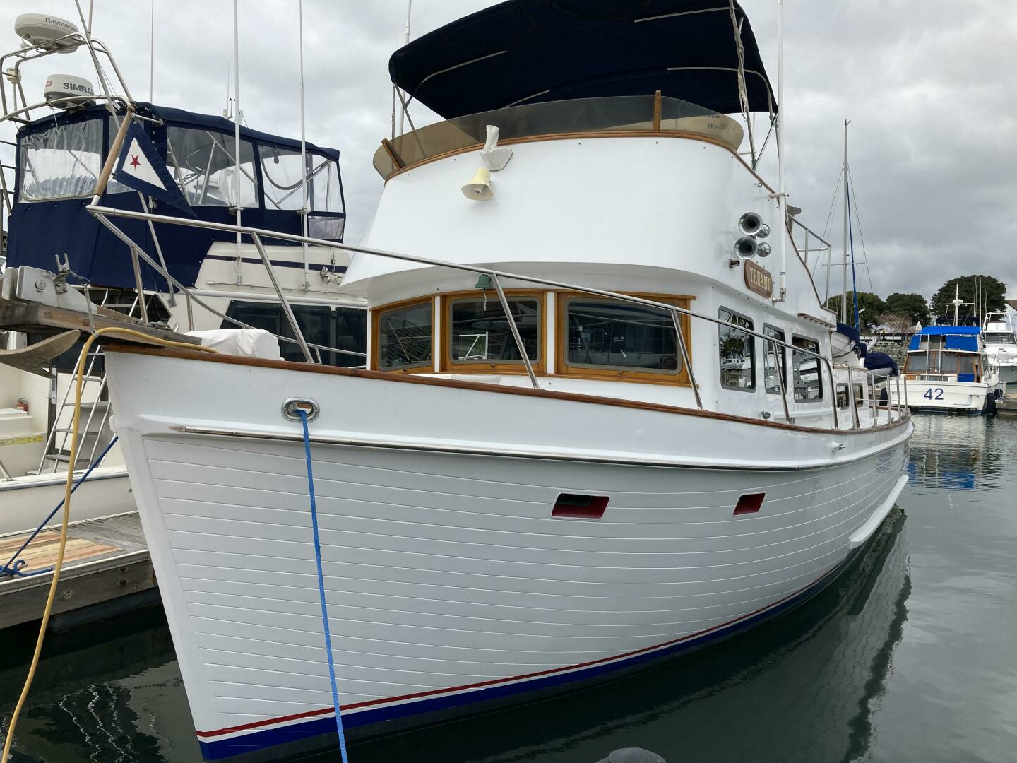 Monk Custom 38 Trawler Yacht For Sale