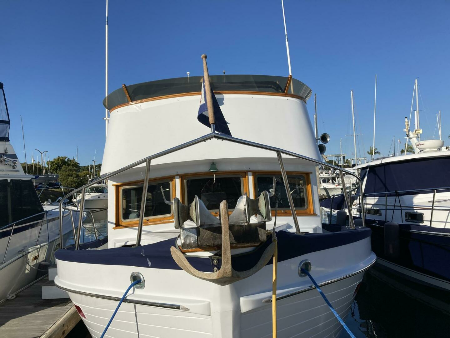 Monk Custom 38 Trawler Yacht For Sale
