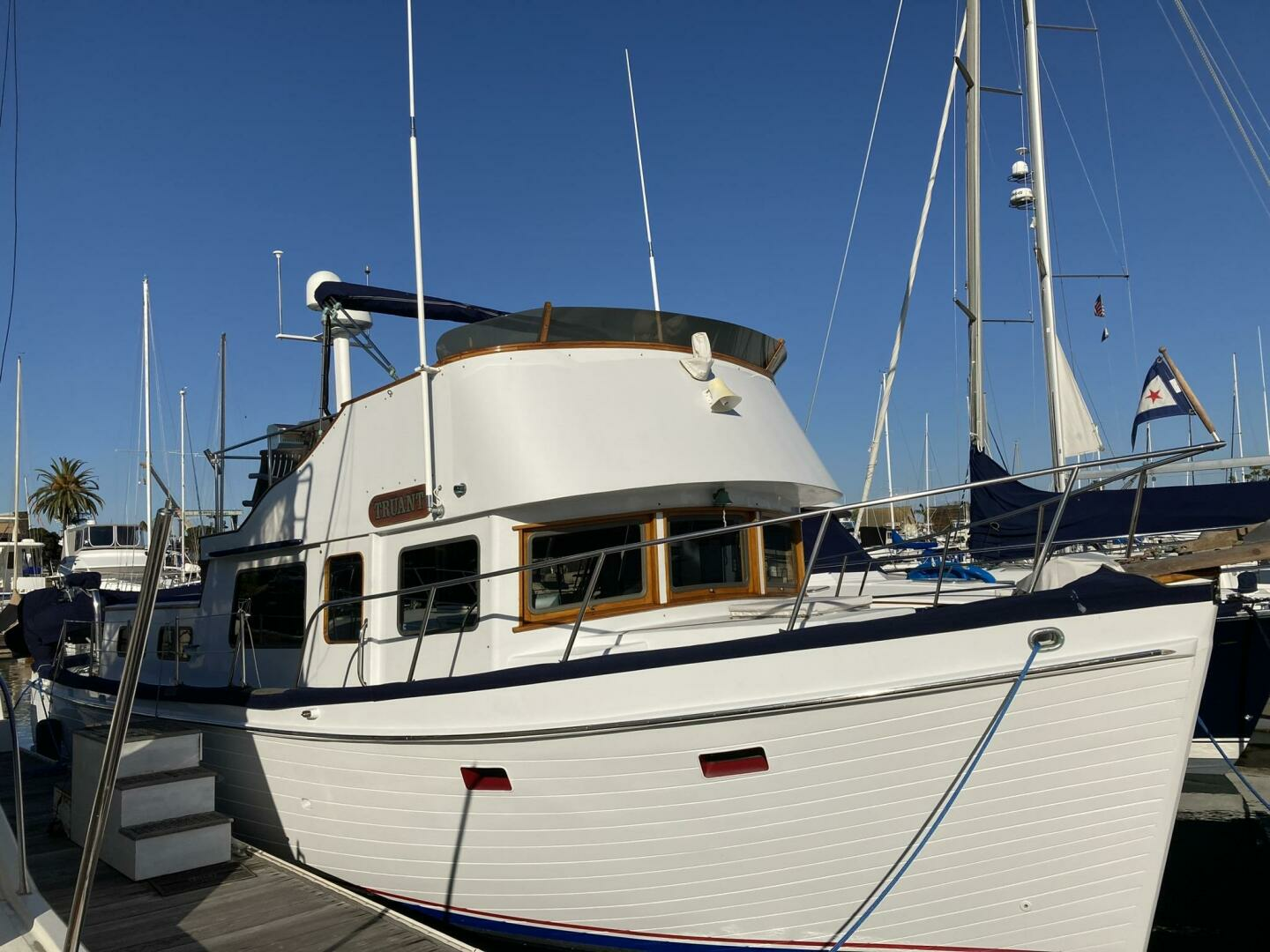 Monk Custom 38 Trawler Yacht For Sale