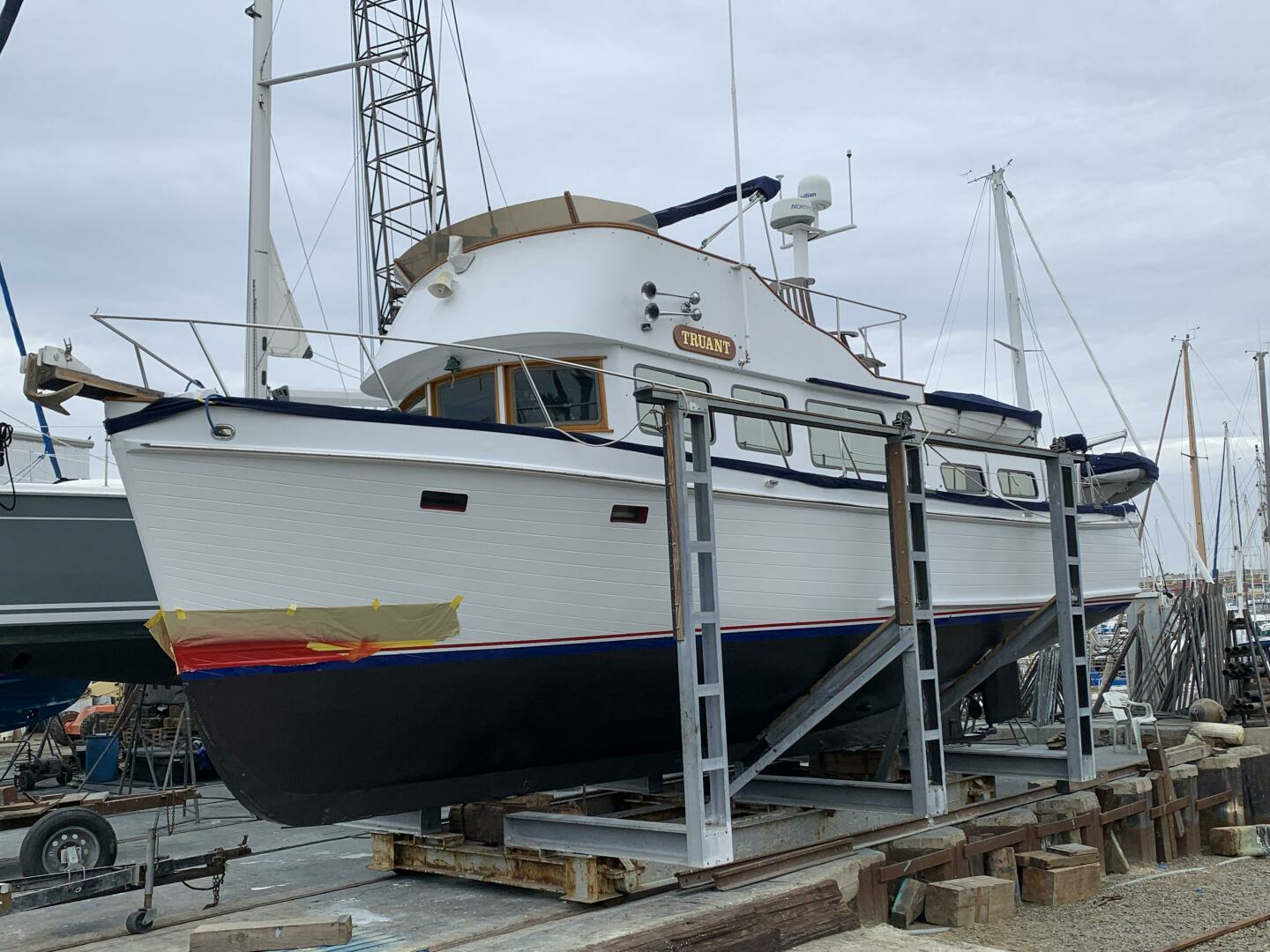 Monk Custom 38 Trawler Yacht For Sale