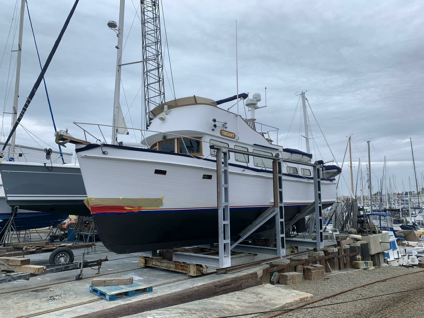 Monk Custom 38 Trawler Yacht For Sale