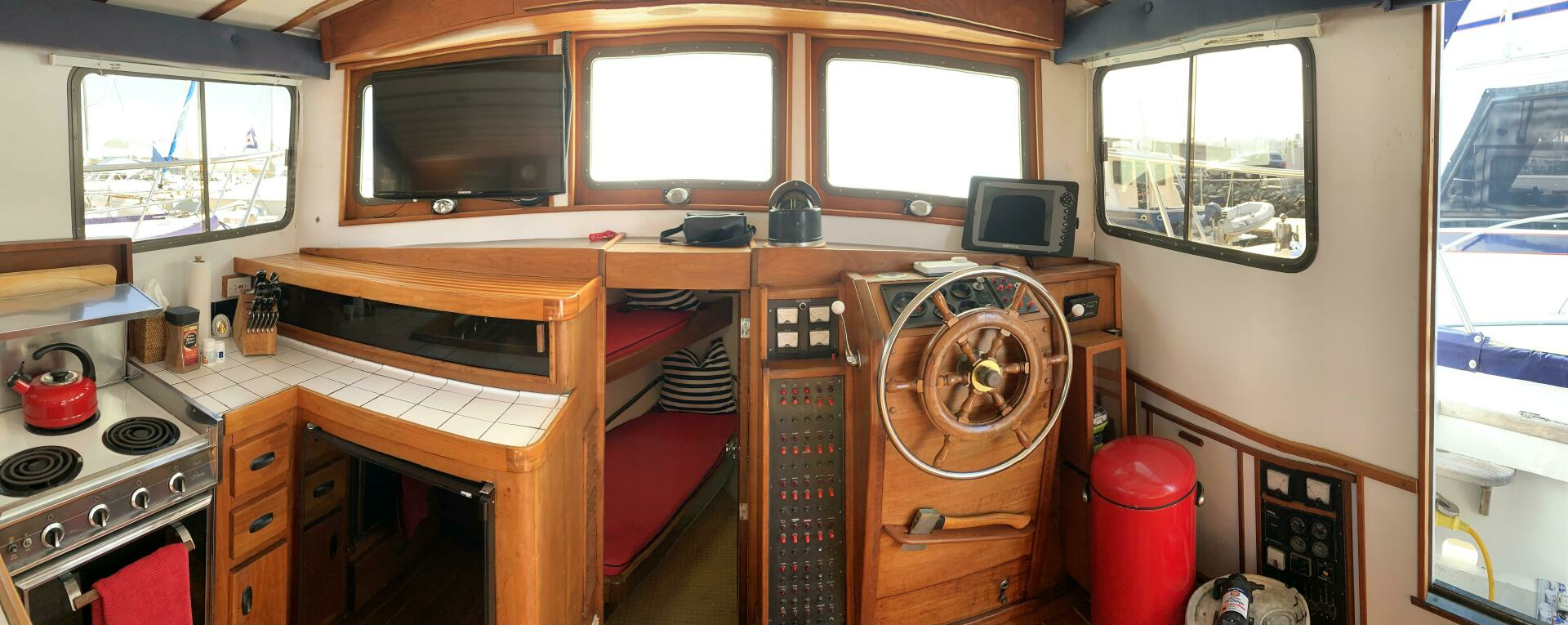 Monk Custom 38 Trawler Yacht For Sale