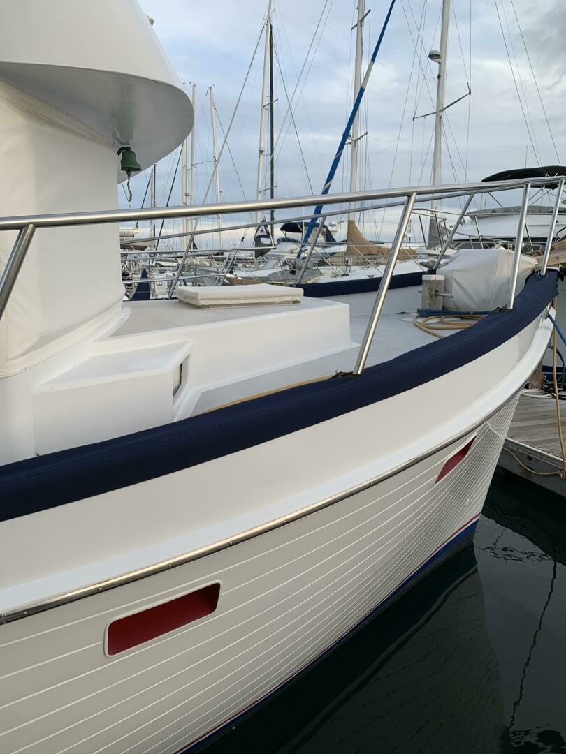 Monk Custom 38 Trawler Yacht For Sale