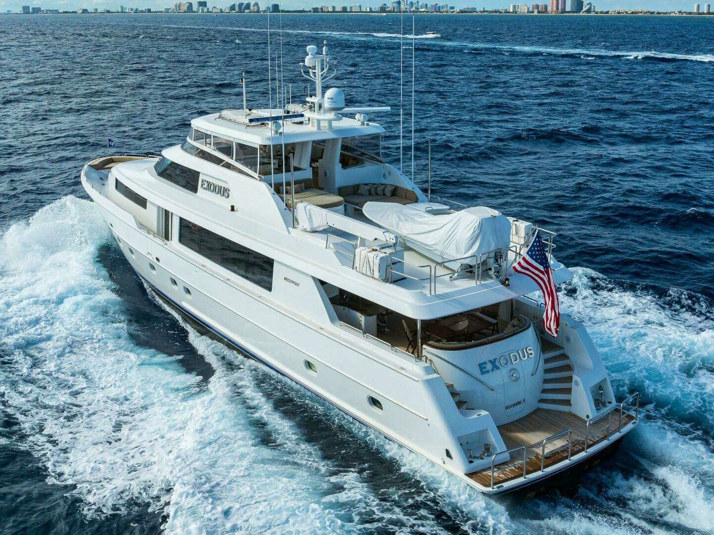 EXODUS 112ft Westport Yacht For Sale EXODUS 112ft Westport Yacht For Sale