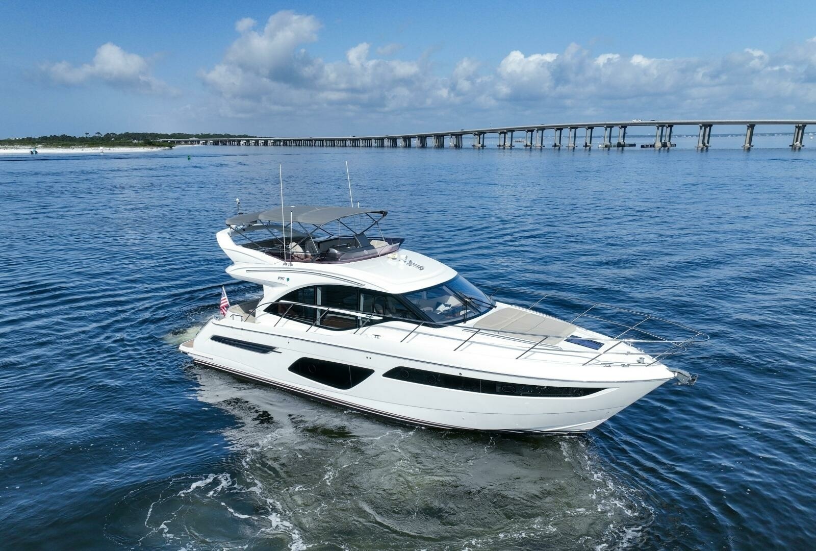 2021 Princess F50- MAKING TIME- Engine room- STBD