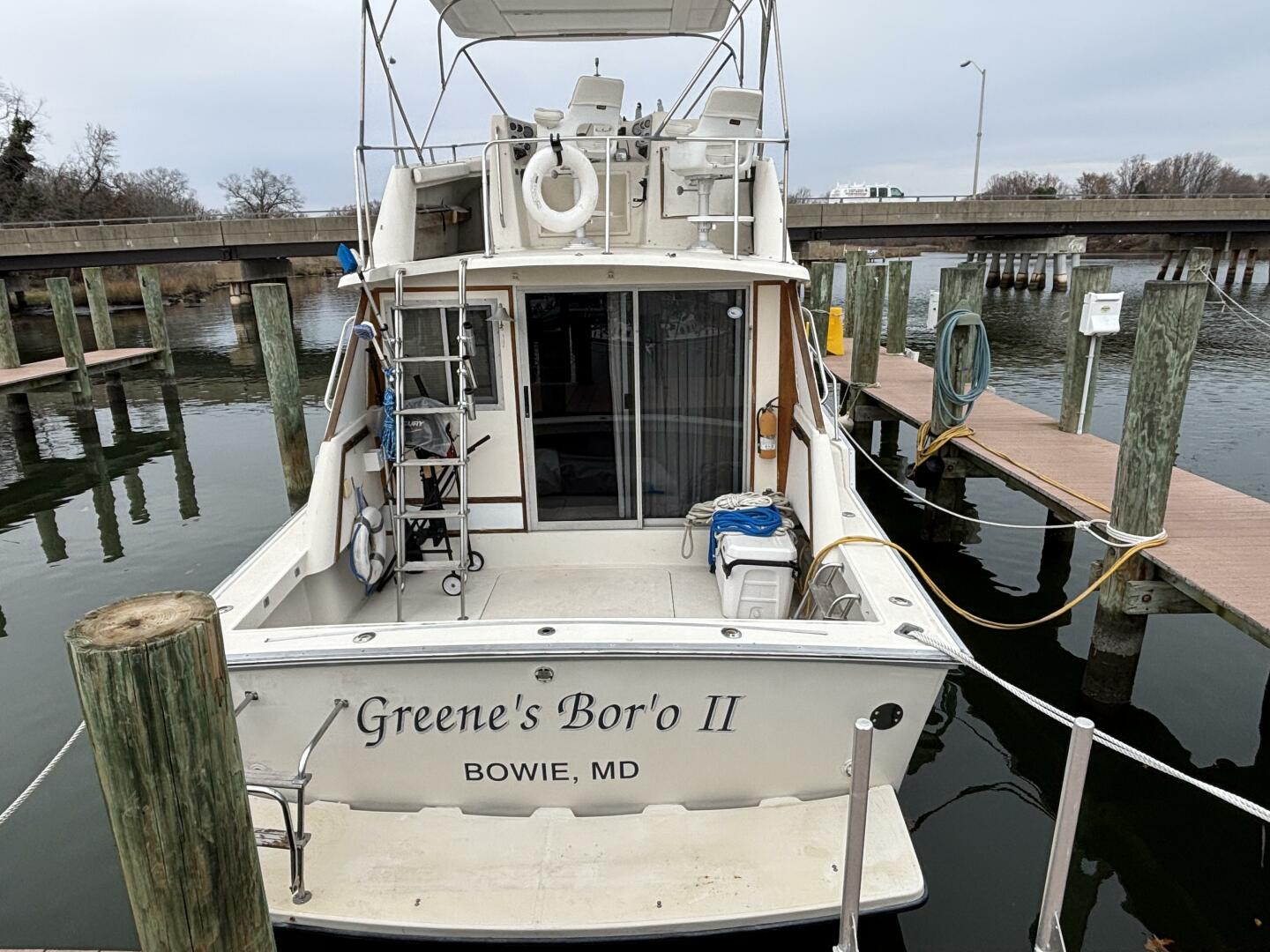 Greene s Bor o II 40ft Silverton Yacht For Sale