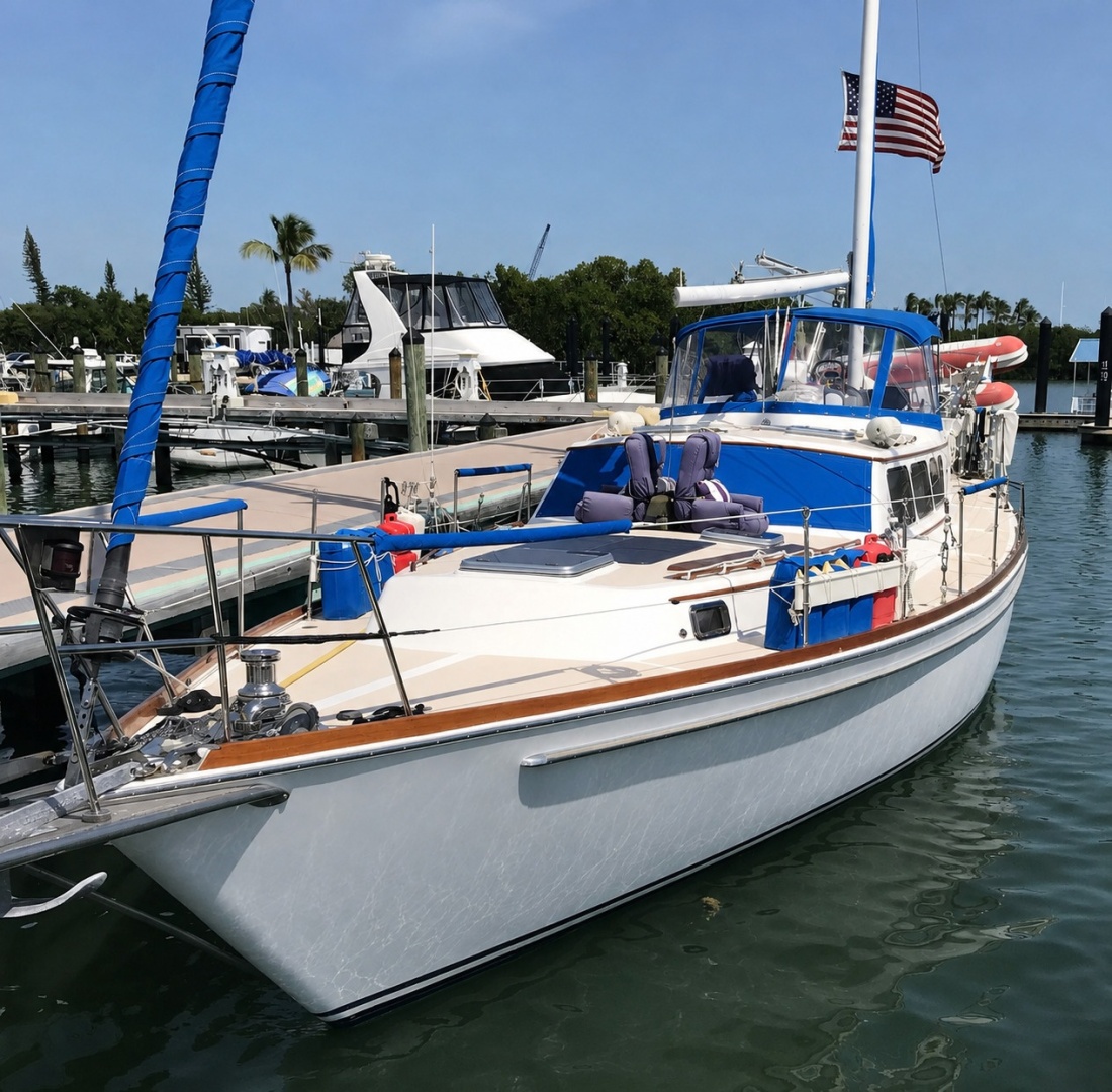 Burgoo 47ft Gulfstar Yacht For Sale