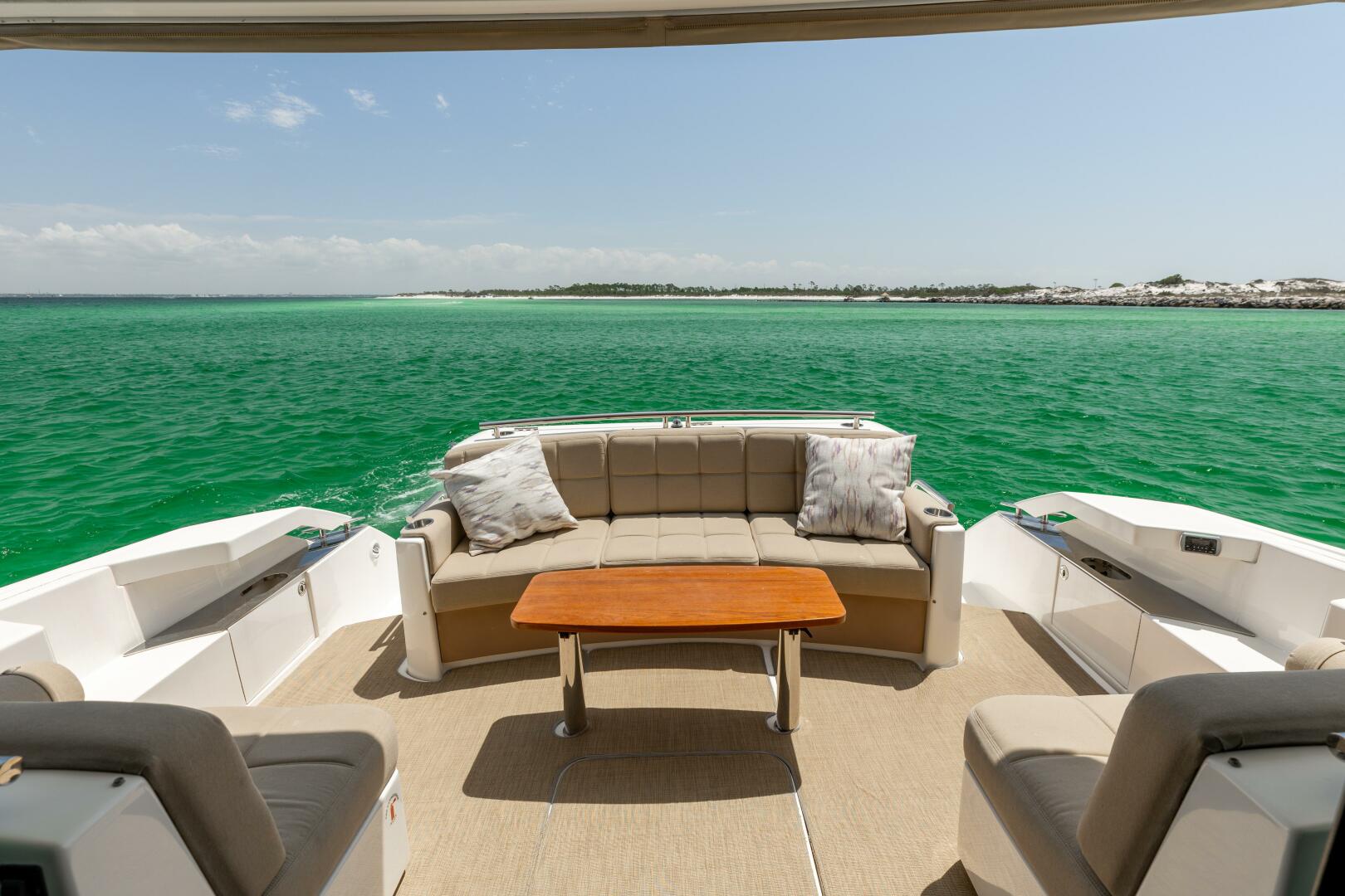 2015 Tiara Yachts 44 Coupe- SILVER LINING- Aft Deck