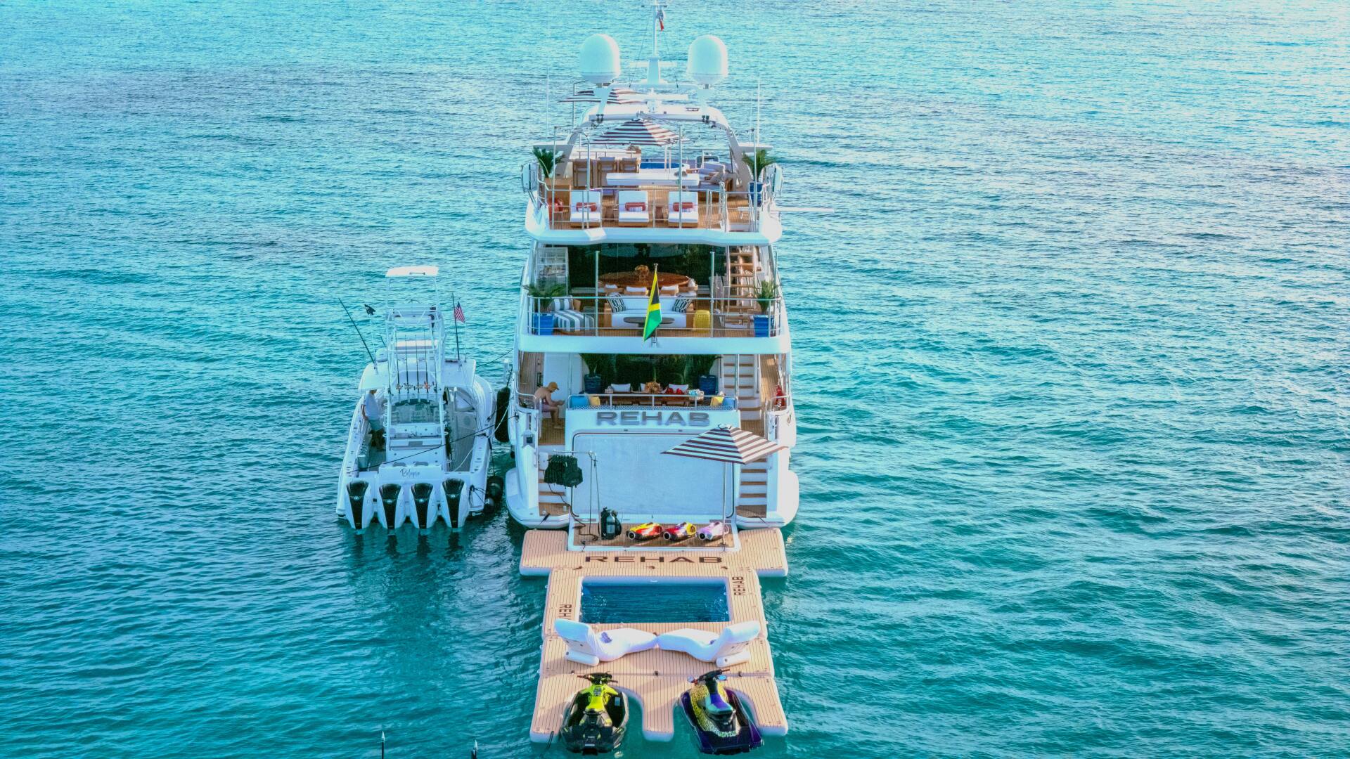 REHAB 108ft Benetti Yacht For Sale