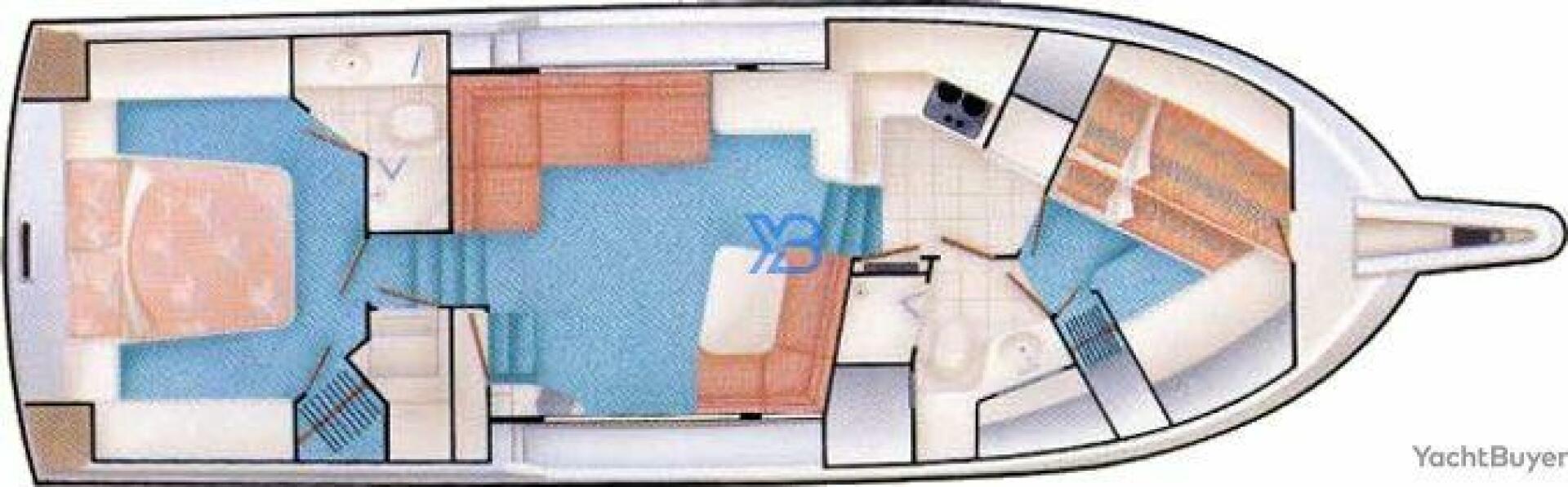 1994 Hatteras double cabin