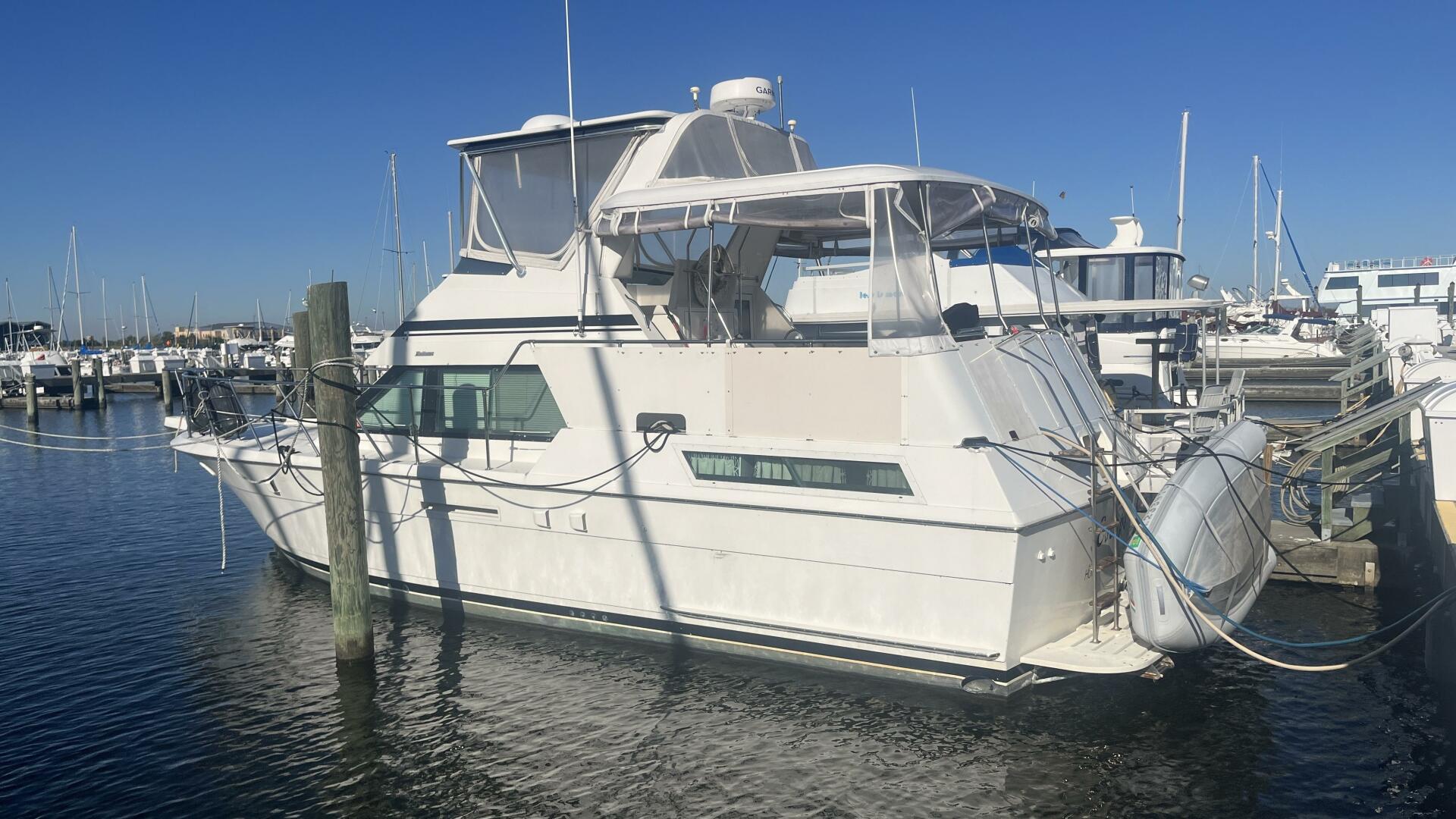 1994 Hatteras double cabin