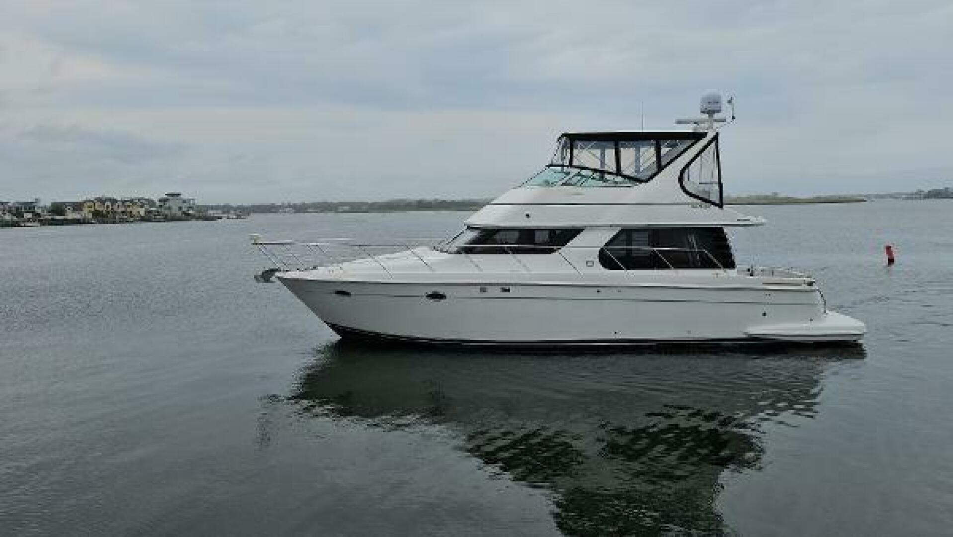 2000 Carver 450 voyager pilothouse