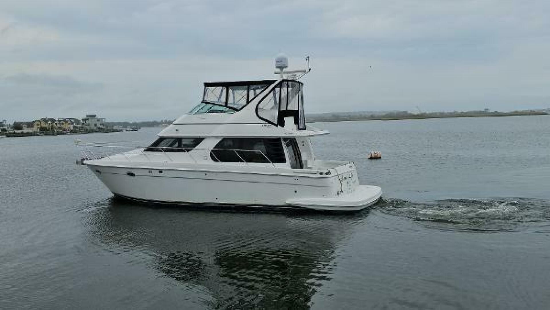 2000 Carver 450 voyager pilothouse