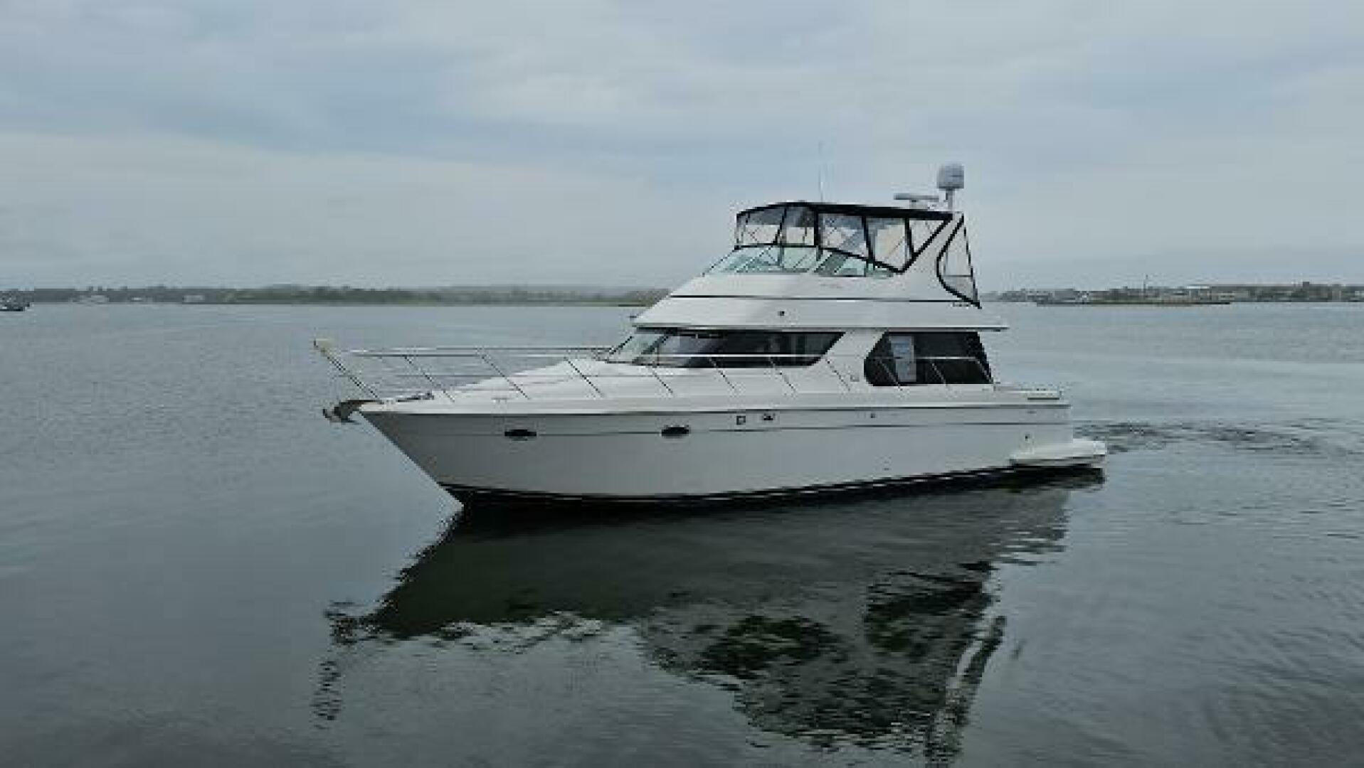 2000 Carver 450 voyager pilothouse