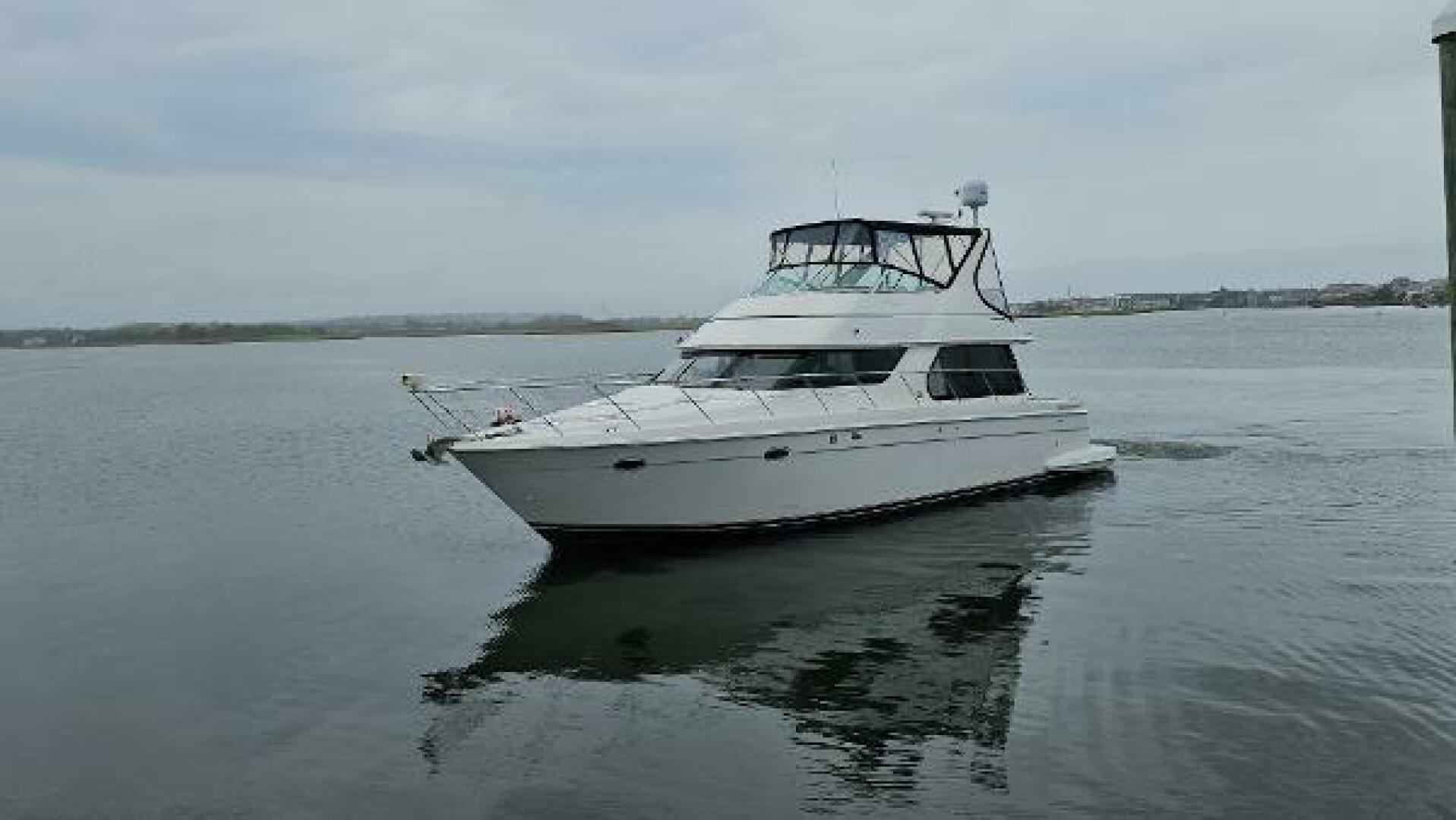 2000 Carver 450 voyager pilothouse