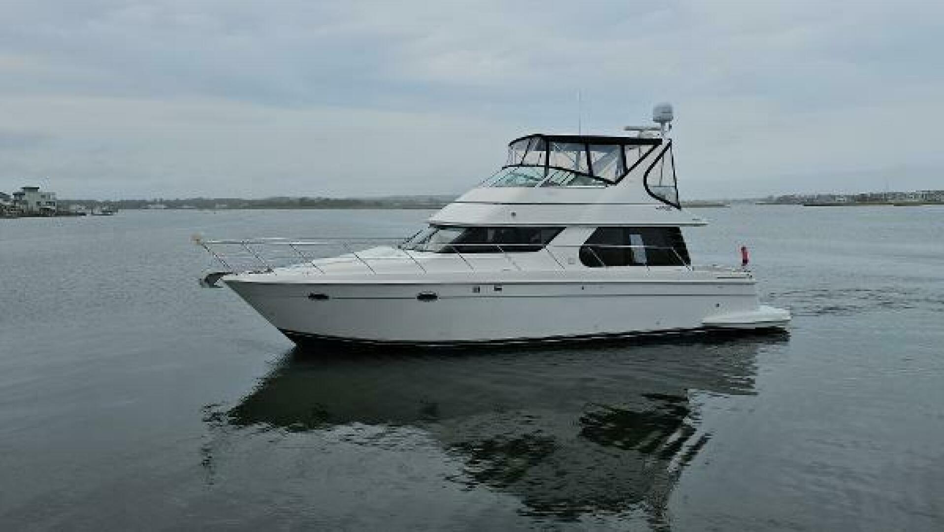 2000 Carver 450 voyager pilothouse