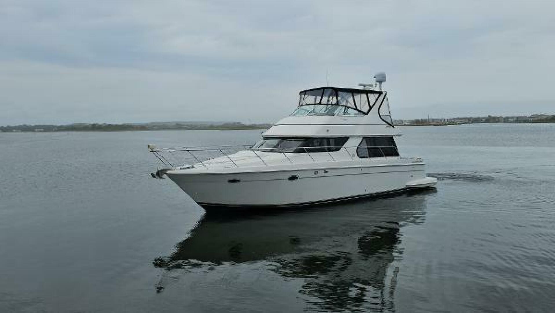 2000 Carver 450 voyager pilothouse