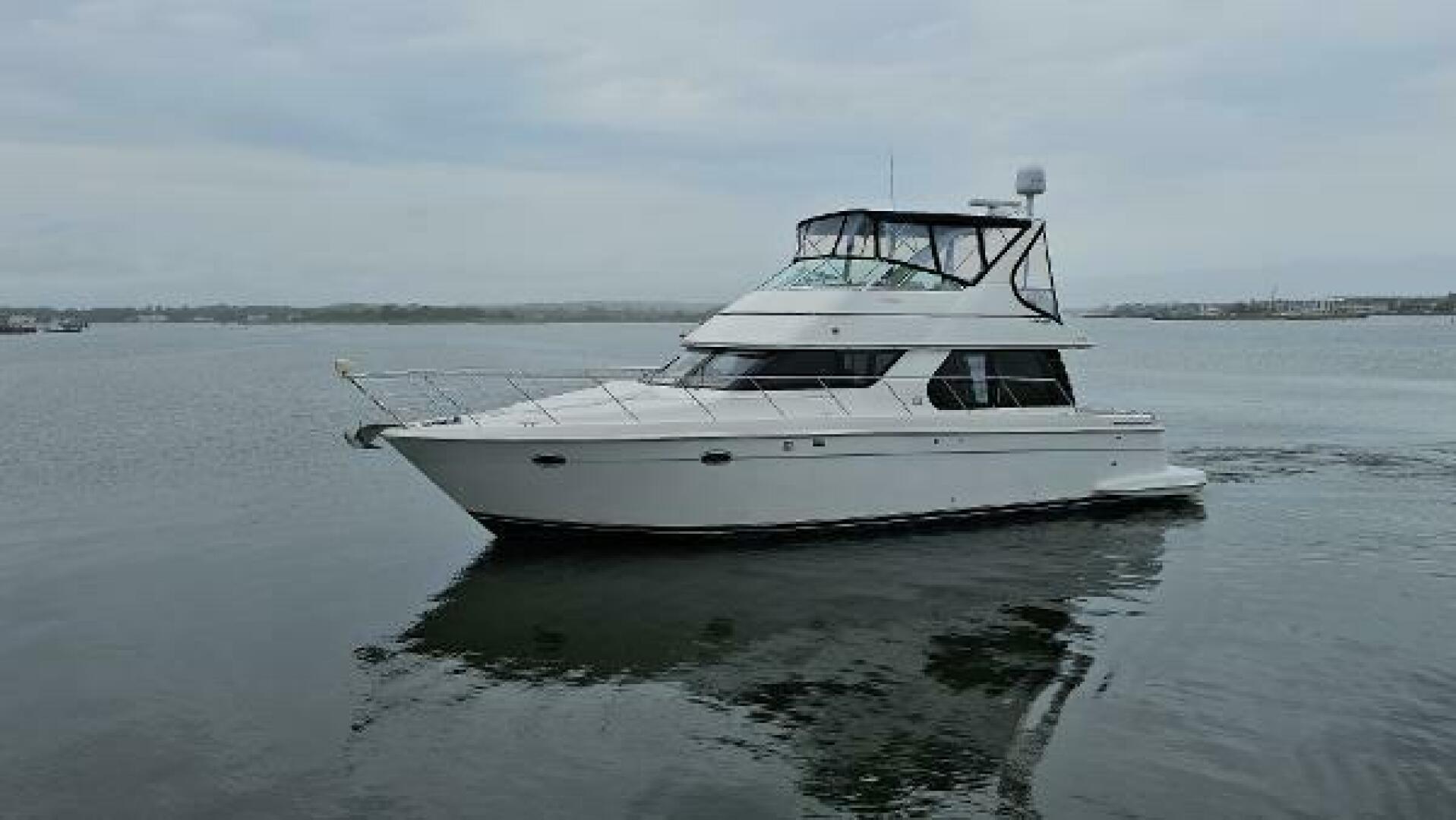 2000 Carver 450 voyager pilothouse
