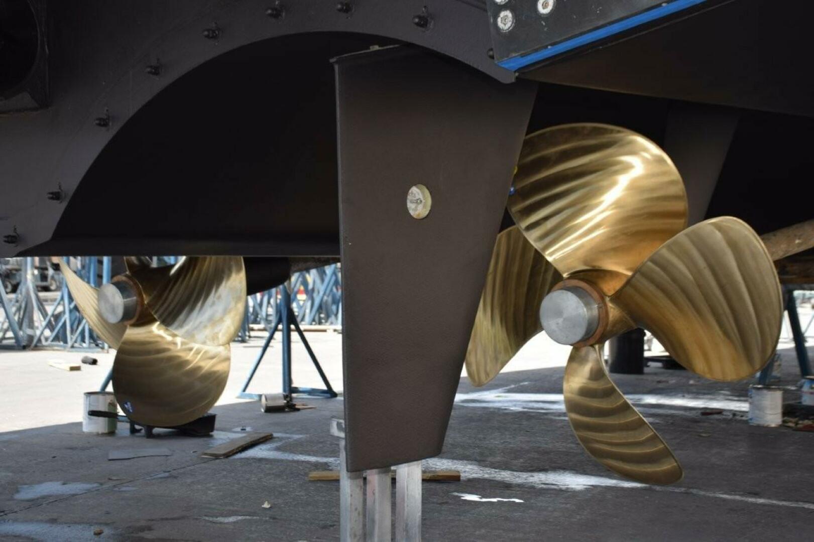 Freshly tuned and balanced propellers