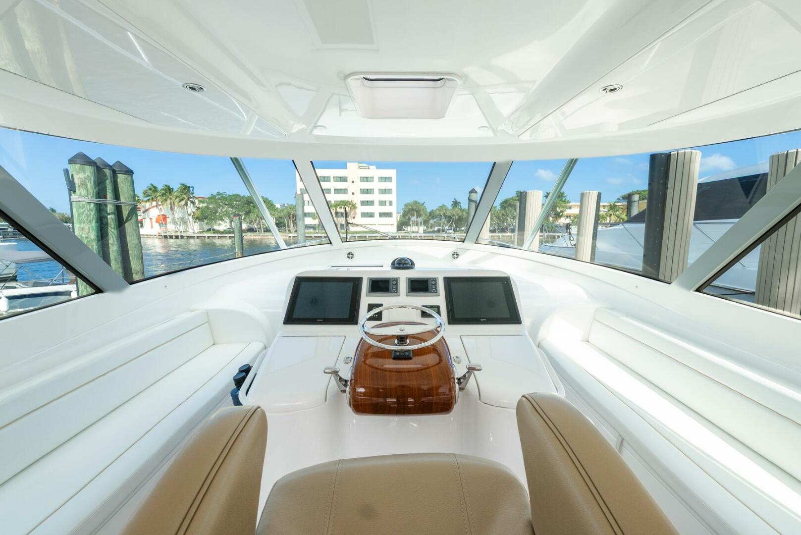 Cockpit Looking Forward