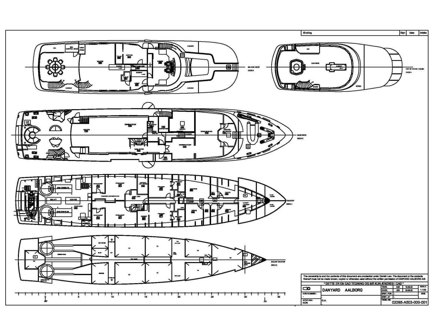 UNFORGETTABLE 137ft Royal Denship Yacht For Sale