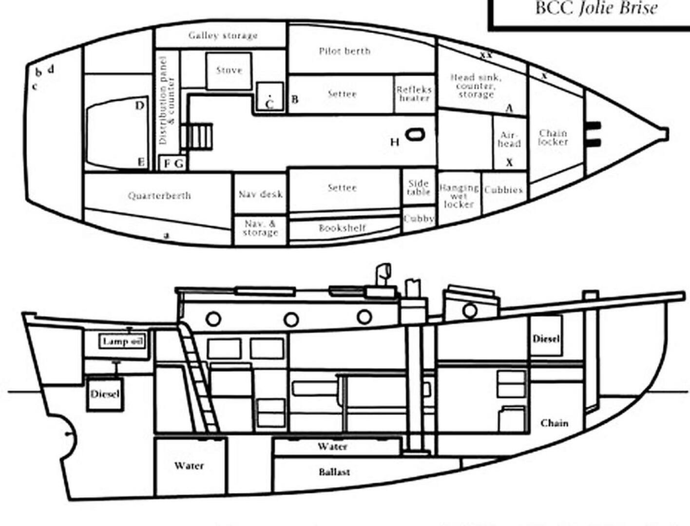 JOLIE BRISE 28ft Sam L  Morse Yacht For Sale