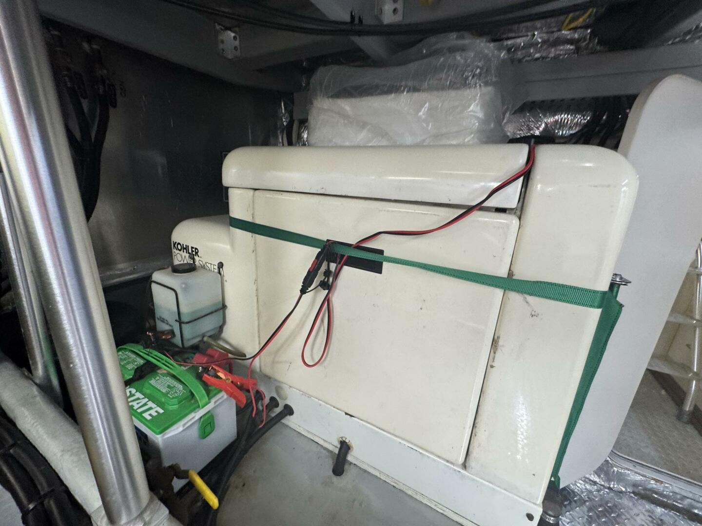 1998 Mainship 47 Engine Room
