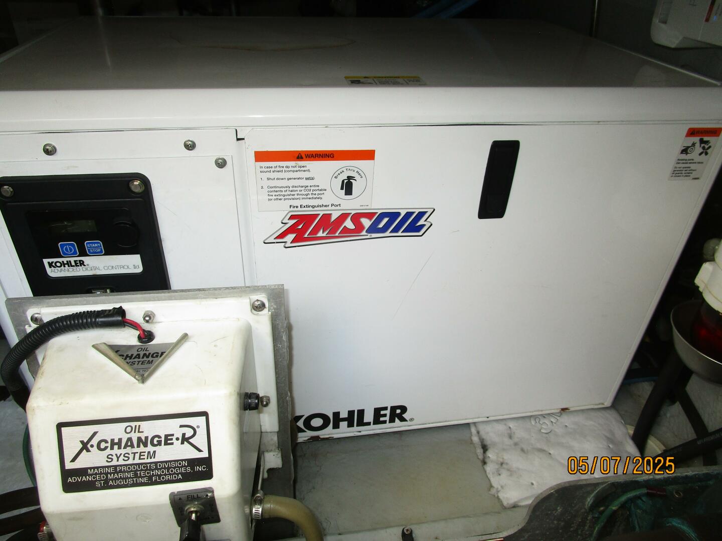 34' Mainship generator soundbox