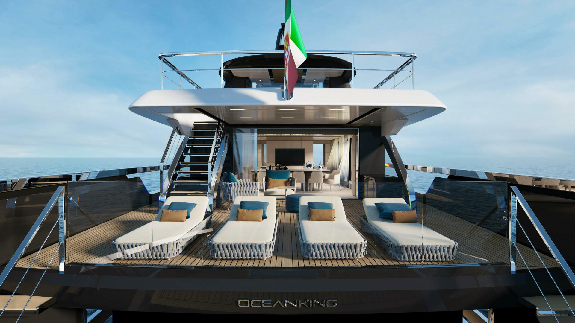 OCEAN KING DOGE 400 132ft Ocean King Yacht For Sale