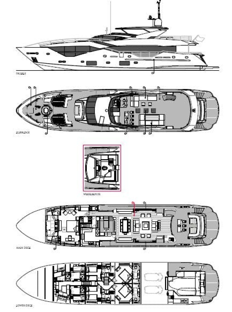 MERCY OCEANS 115ft Sunseeker Yacht For Sale