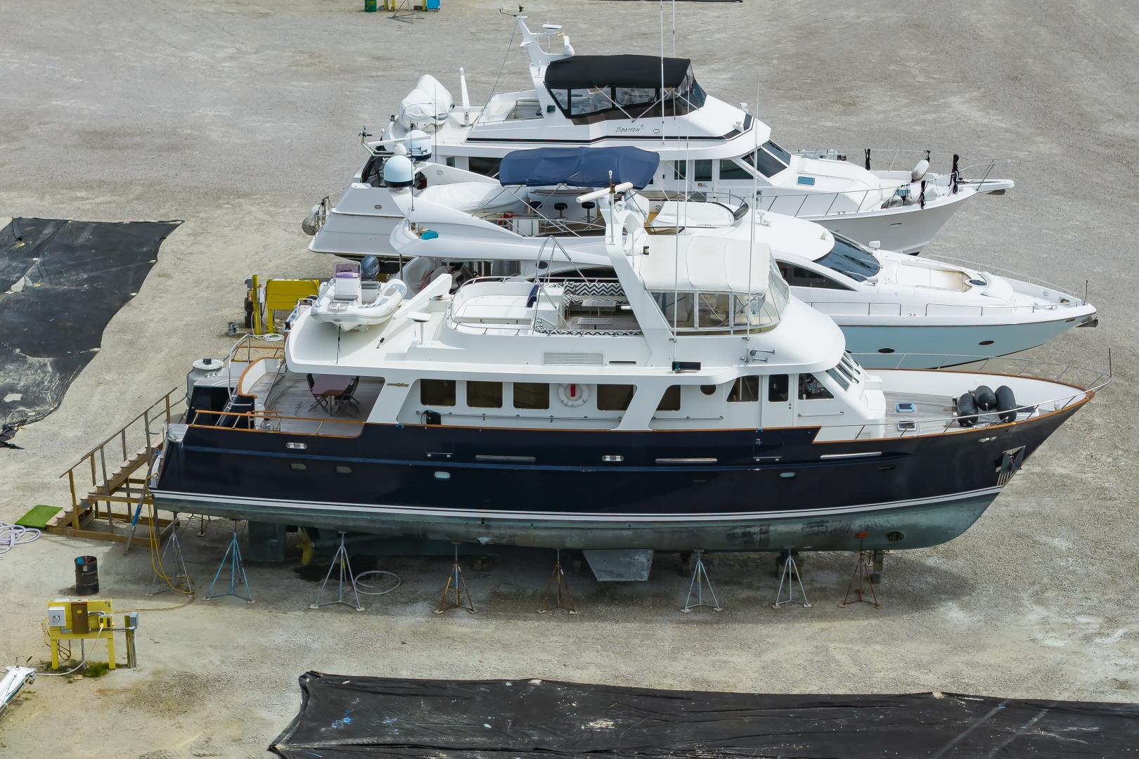 4 Umbrellas 78ft Jongert Yacht For Sale