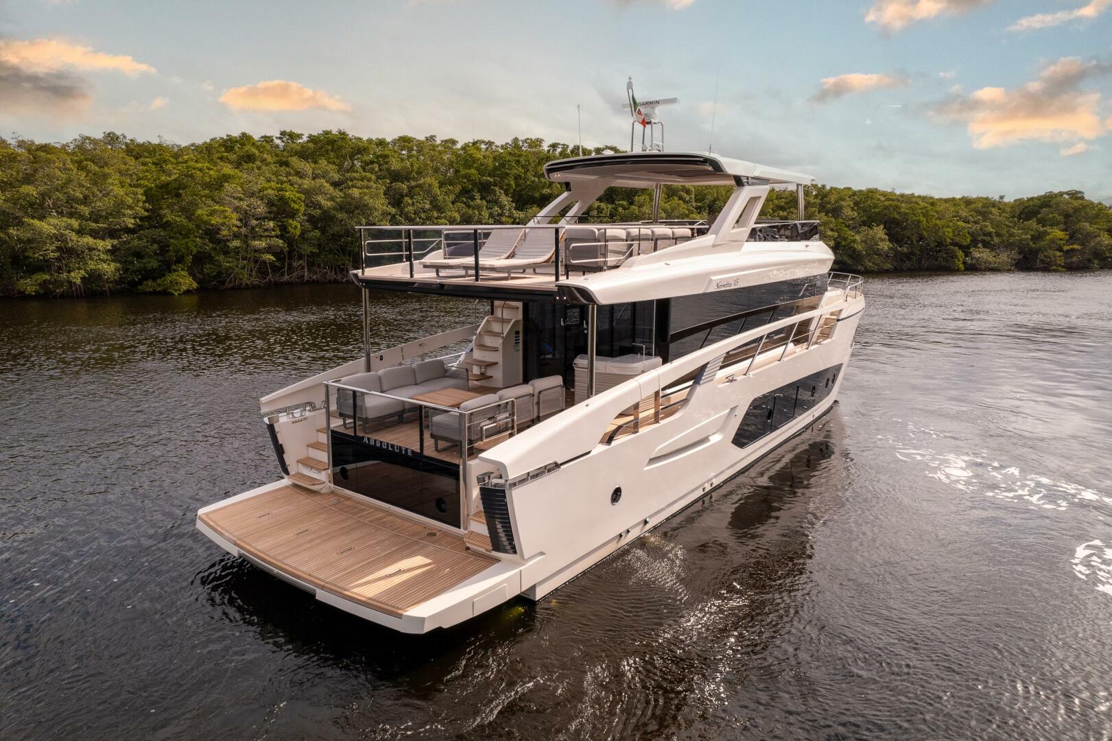 CHAMPAGNE PROBLEMS 75ft Absolute Yacht For Sale