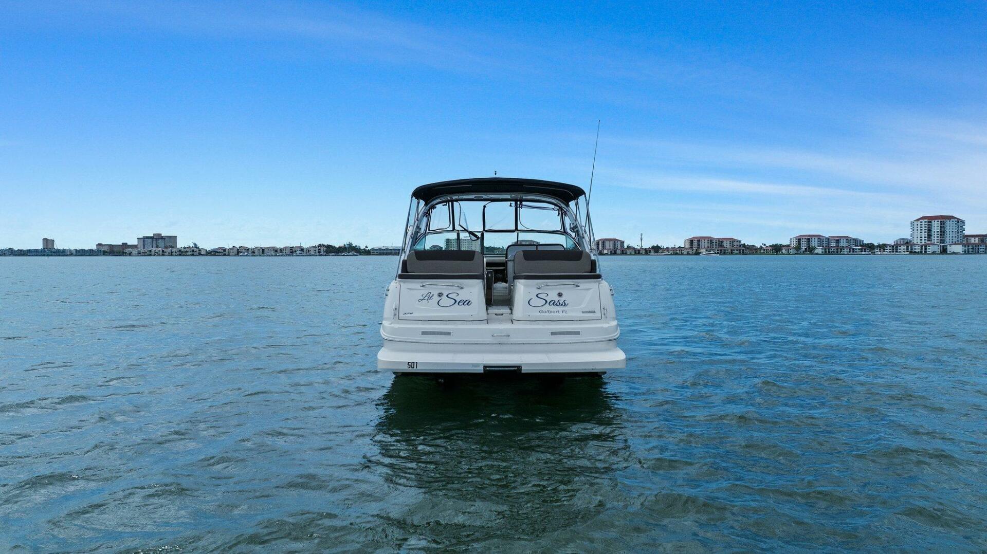 2014 Sea Ray 370 Venture (Lil Sea Sass)-Profile Stern