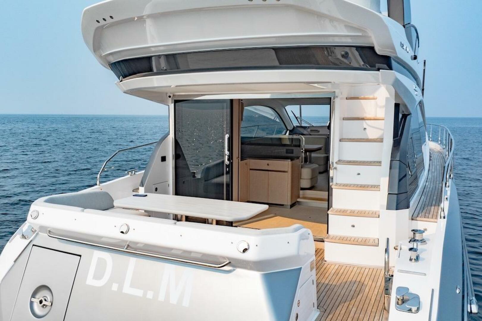 2023 Azimut Fly 53 yacht with open deck and luxurious interi