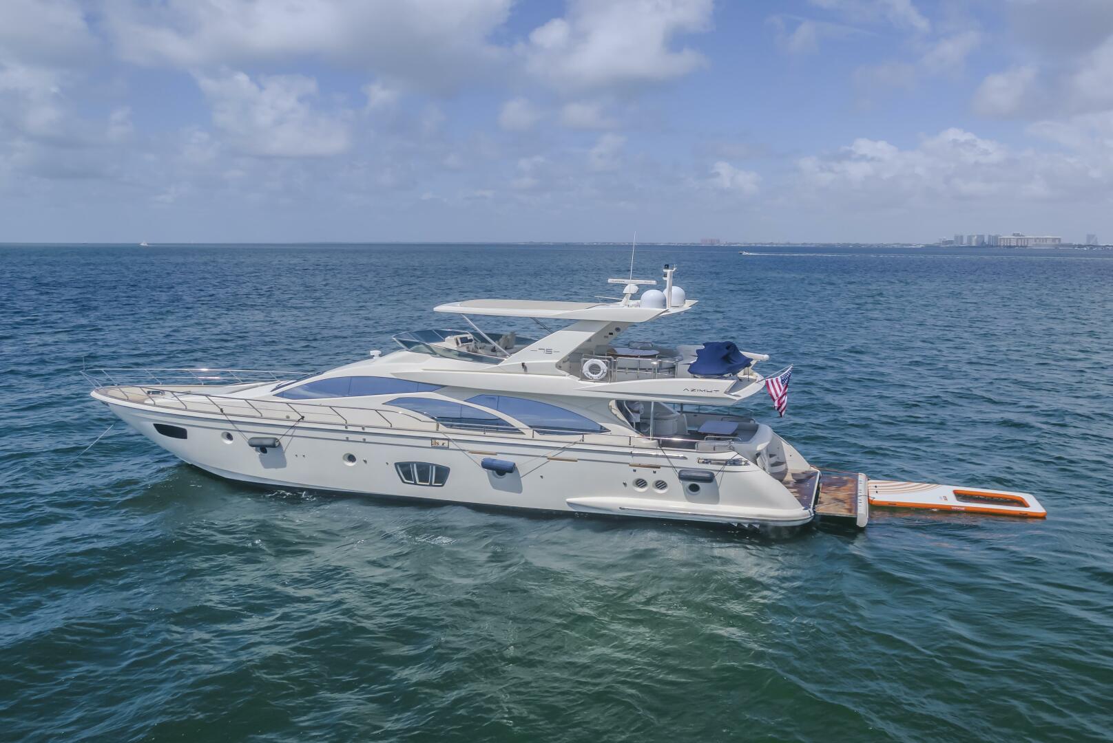 Thinks It s His Too 75ft Azimut Yacht For Sale