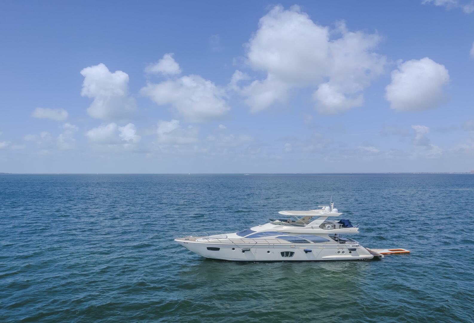 Thinks It s His Too 75ft Azimut Yacht For Sale