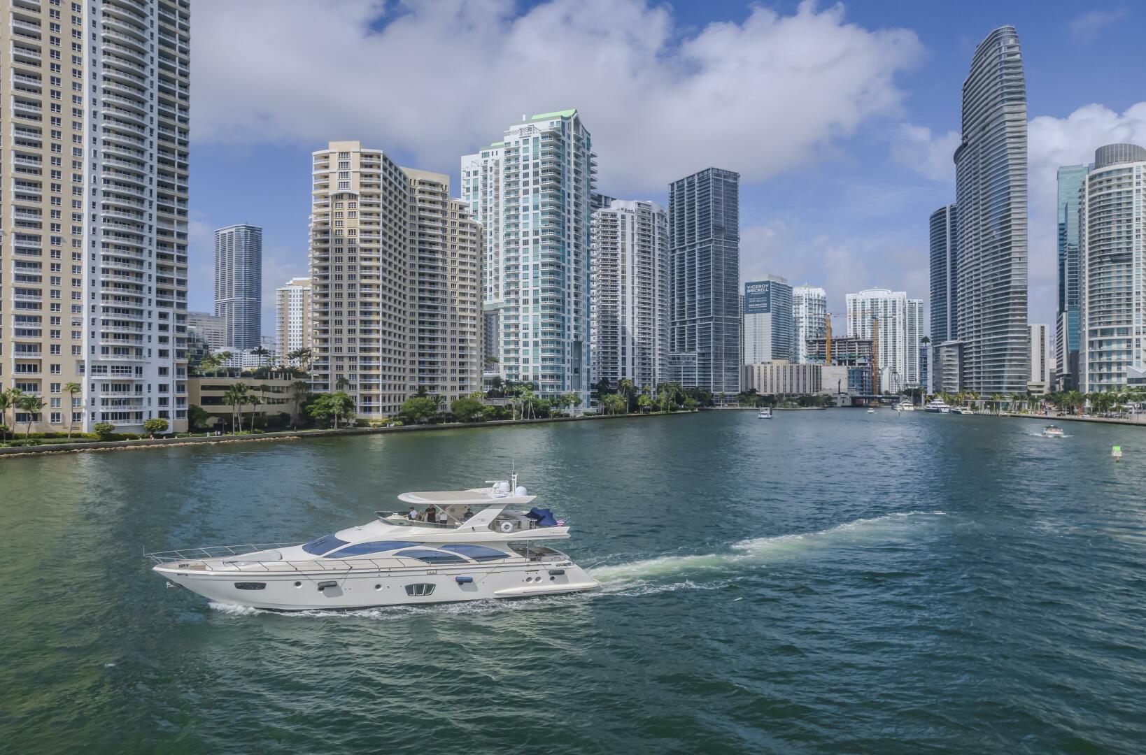 Thinks It s His Too 75ft Azimut Yacht For Sale