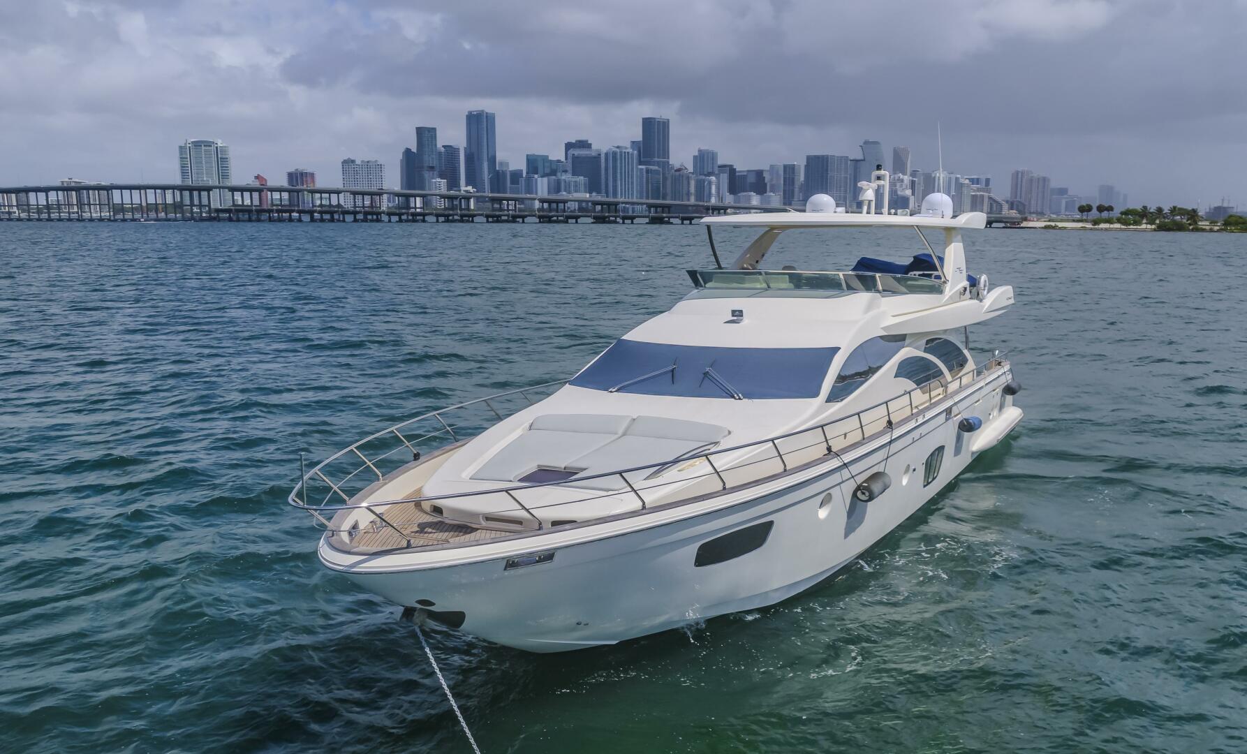 Thinks It s His Too 75ft Azimut Yacht For Sale
