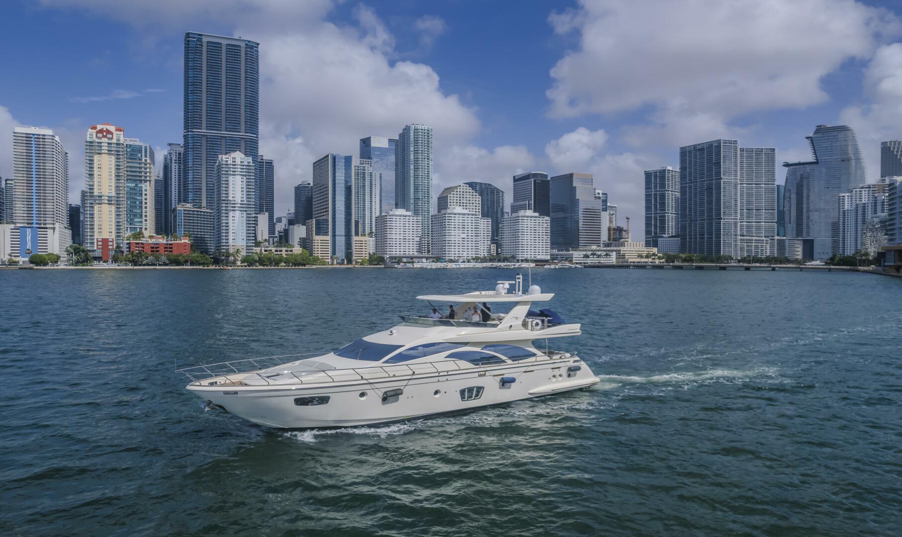 Thinks It s His Too 75ft Azimut Yacht For Sale