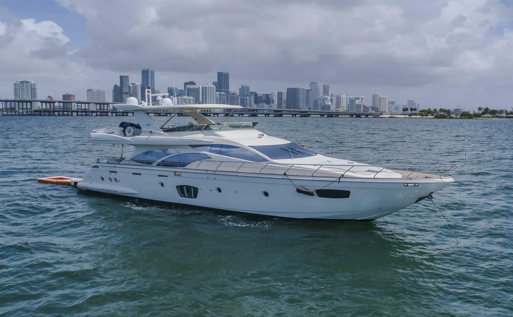 Thinks It s His Too 75ft Azimut Yacht For Sale