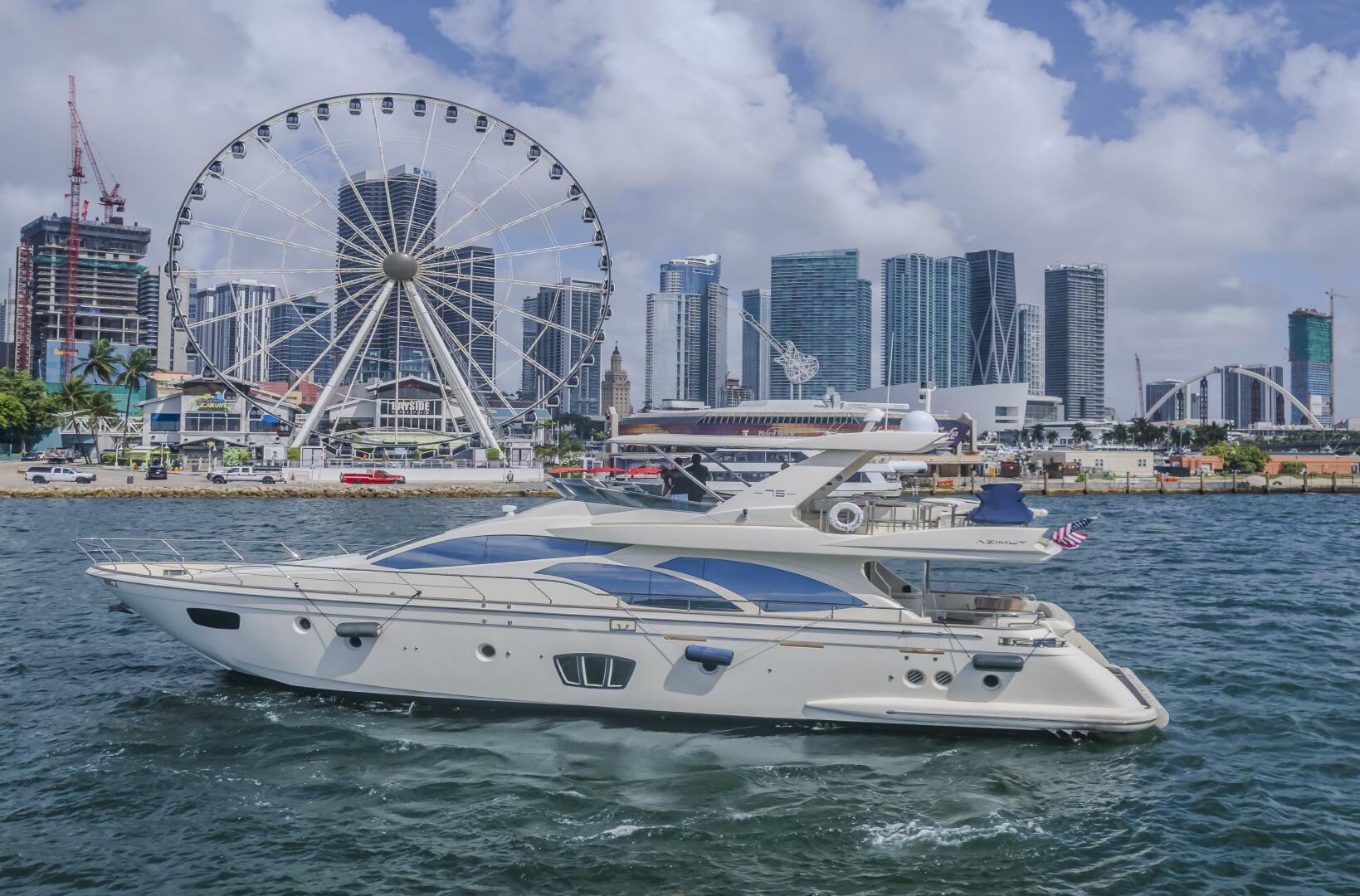 Thinks It s His Too 75ft Azimut Yacht For Sale