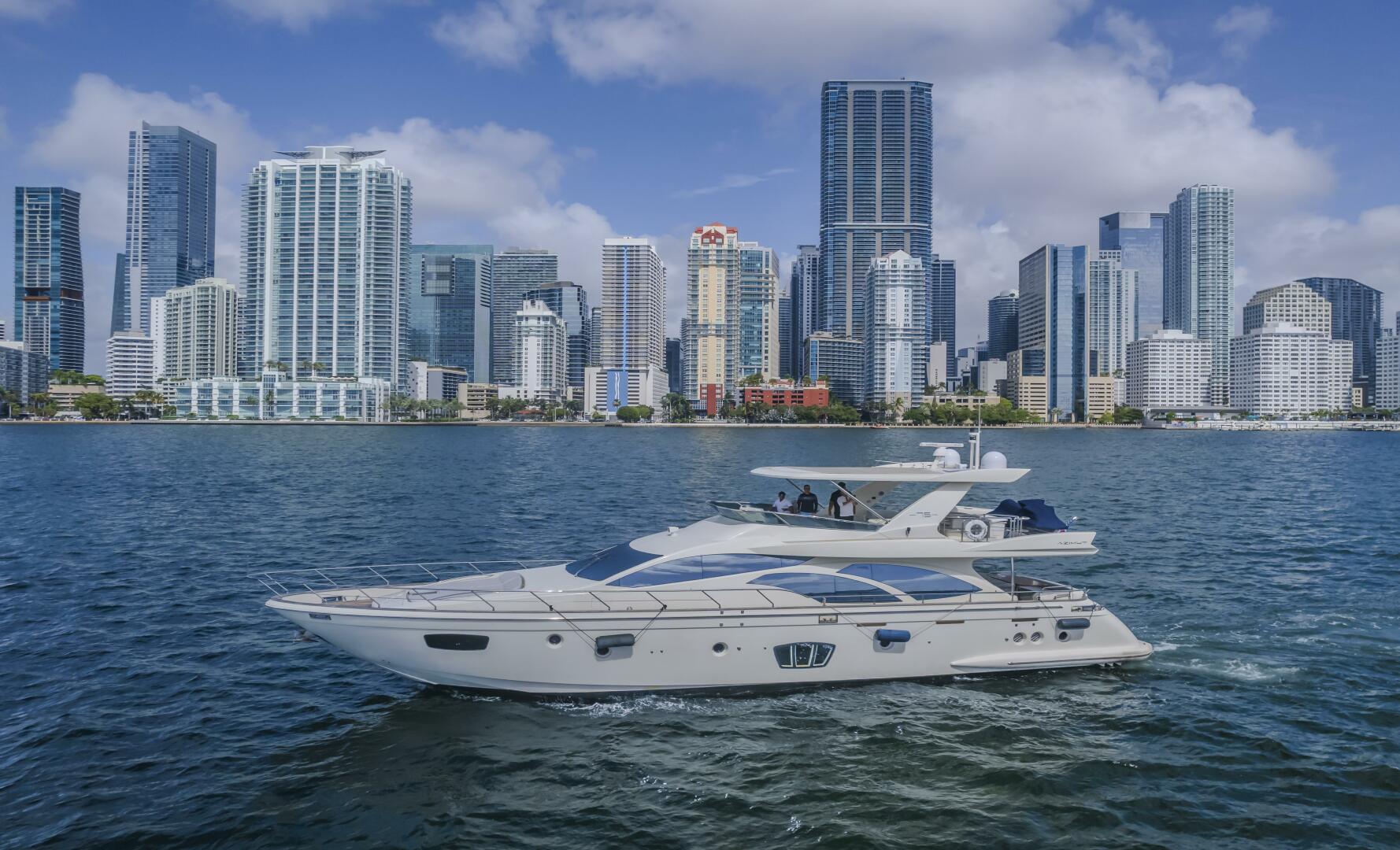 Thinks It s His Too 75ft Azimut Yacht For Sale