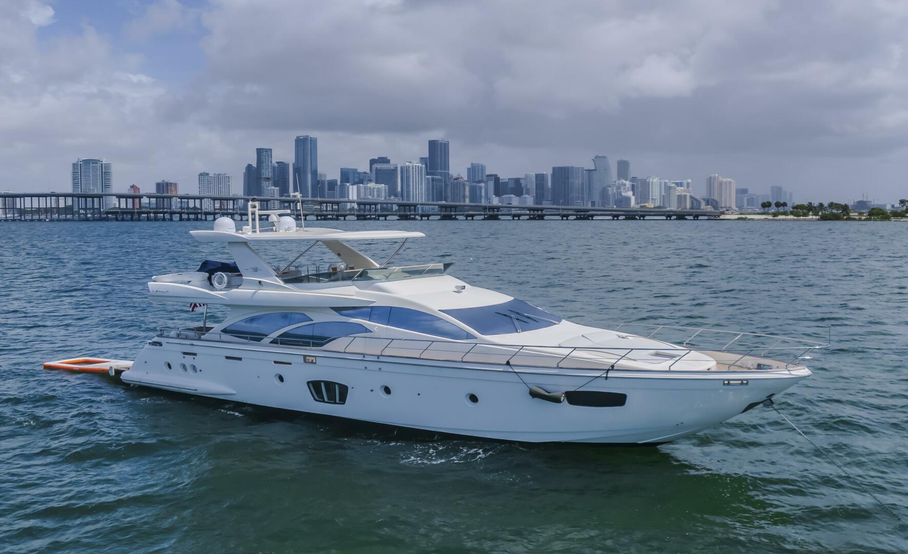Thinks It s His Too 75ft Azimut Yacht For Sale