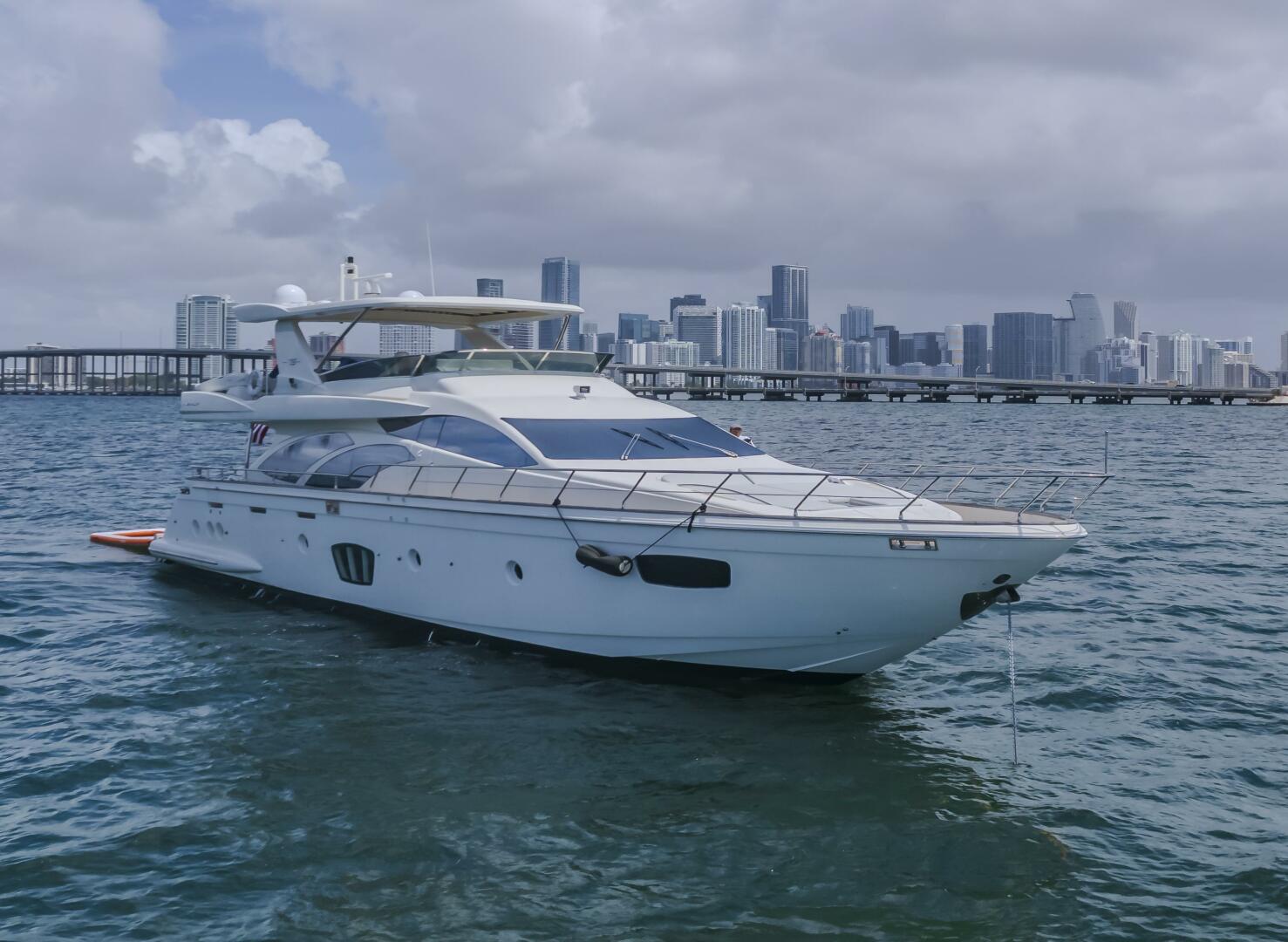 Thinks It s His Too 75ft Azimut Yacht For Sale