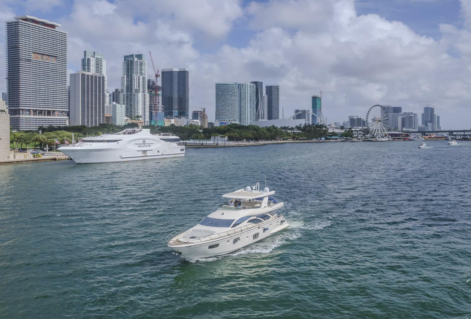 Thinks It s His Too 75ft Azimut Yacht For Sale
